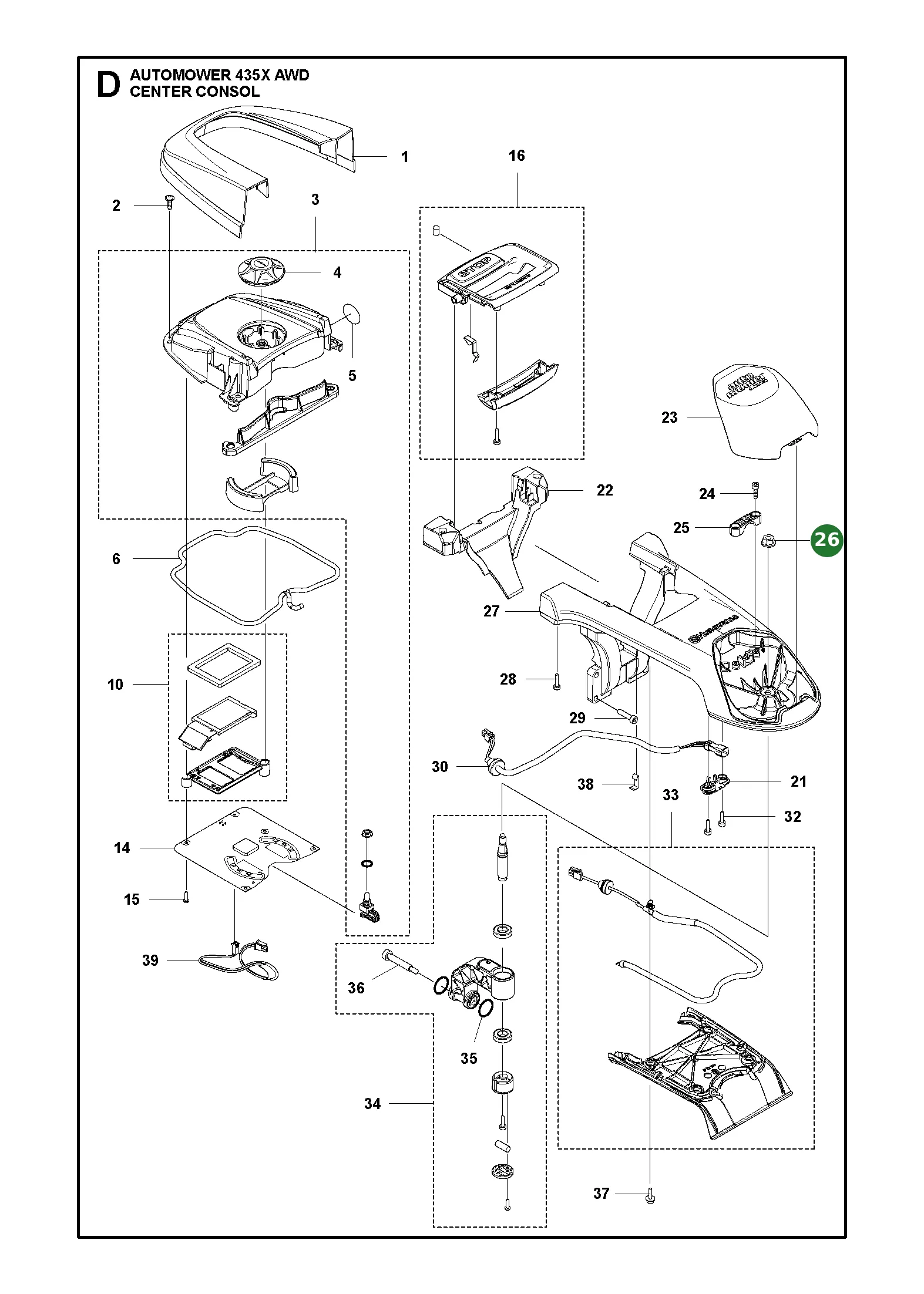 Position im Ersatzteilkatalog