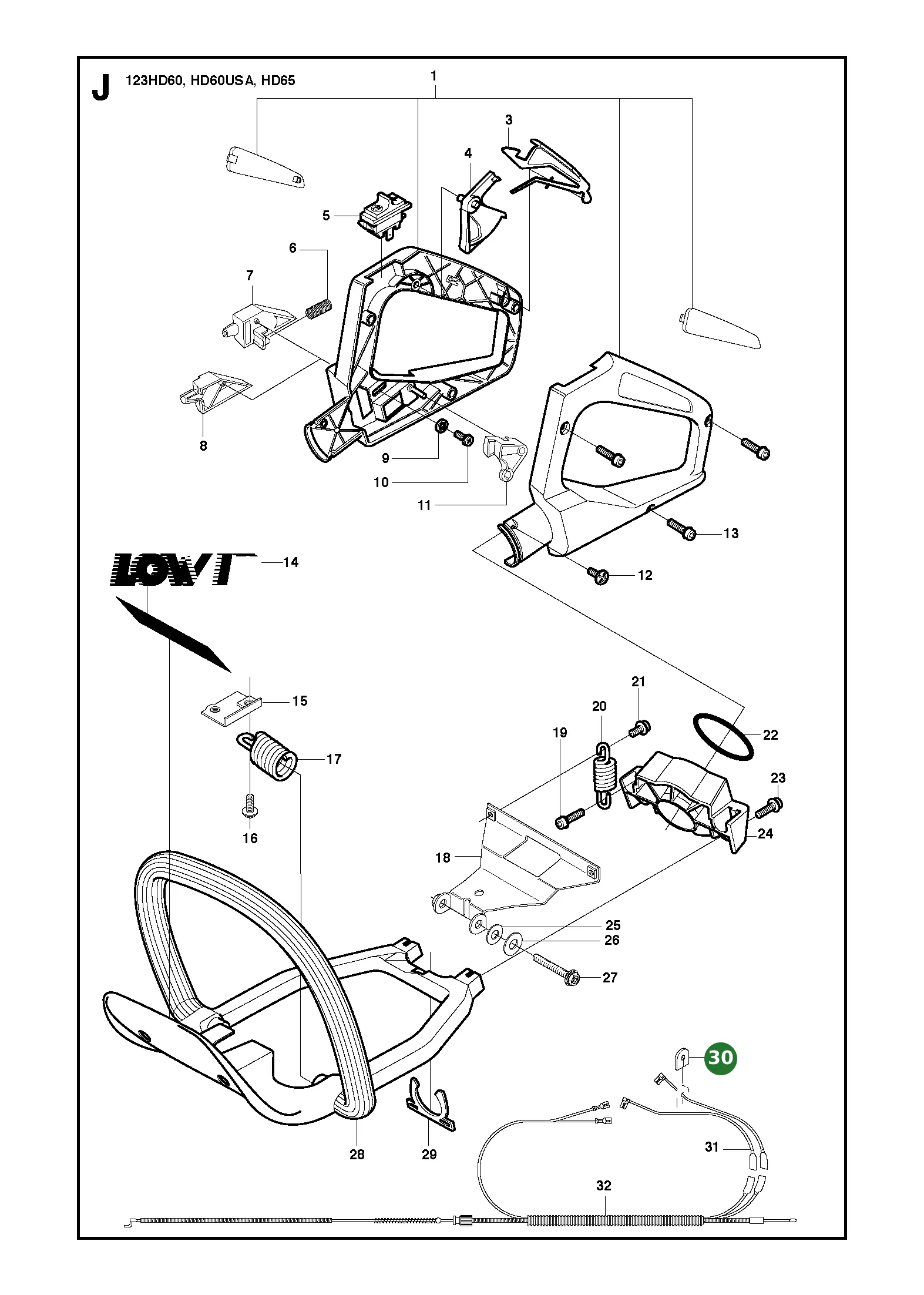 Position im Ersatzteilkatalog