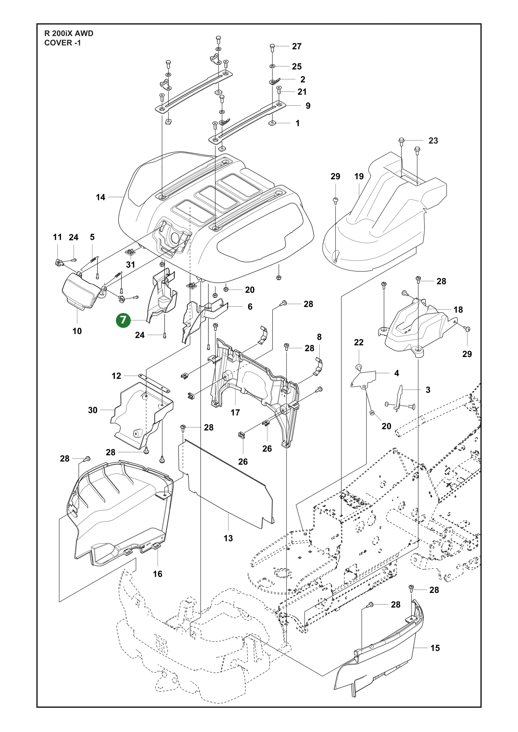Position im Ersatzteilkatalog