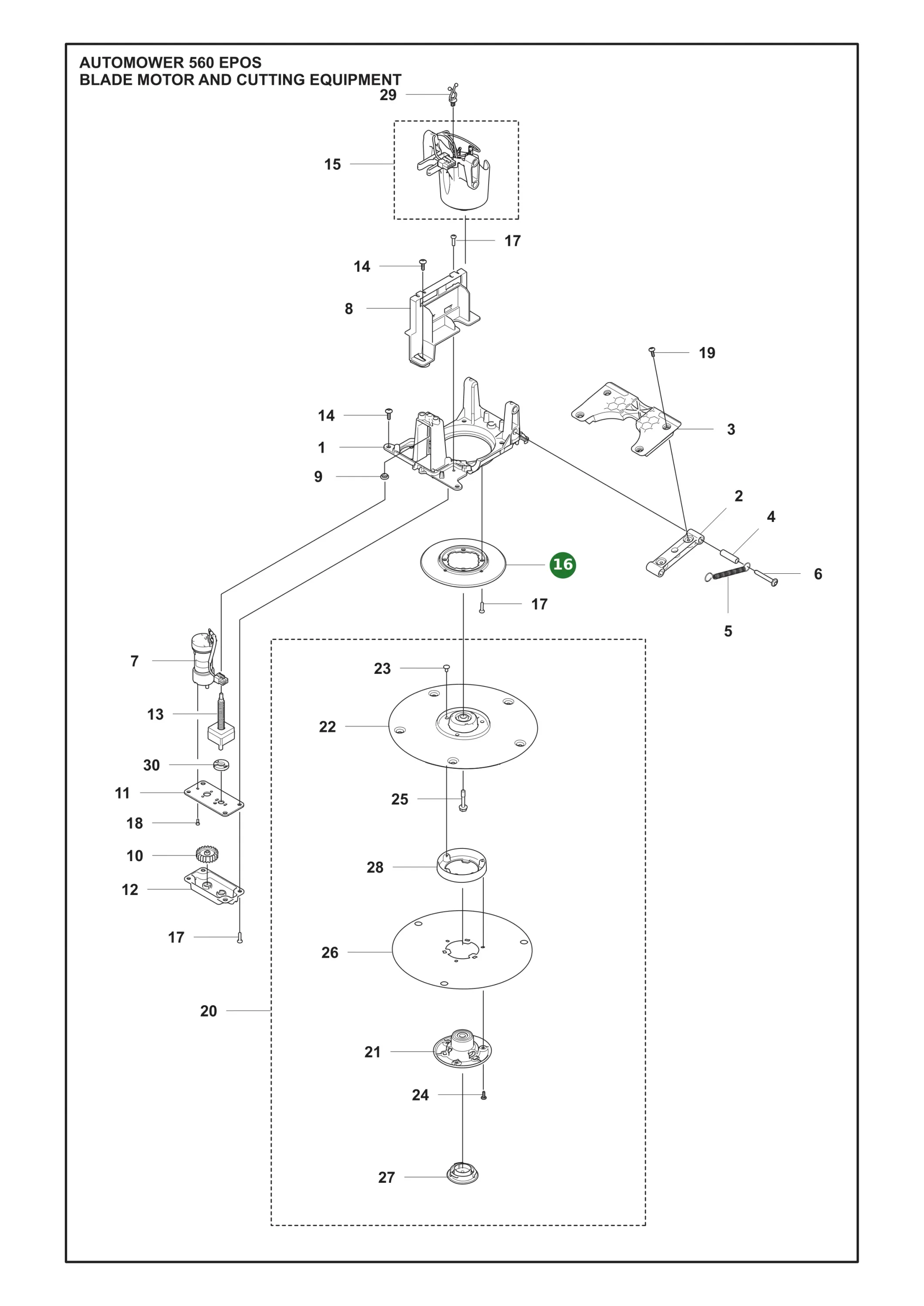 Position im Ersatzteilkatalog