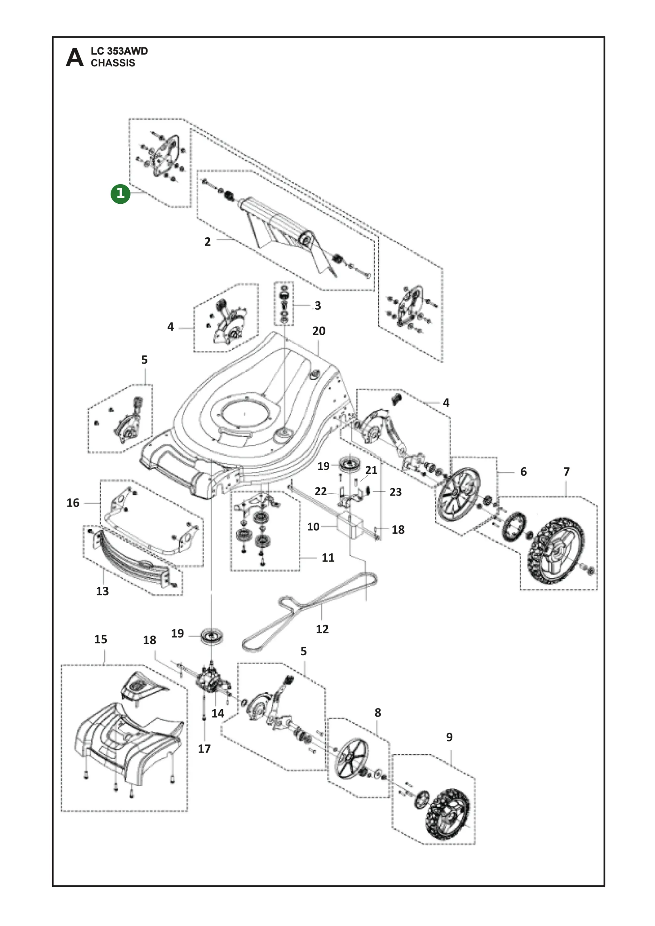 Position im Ersatzteilkatalog