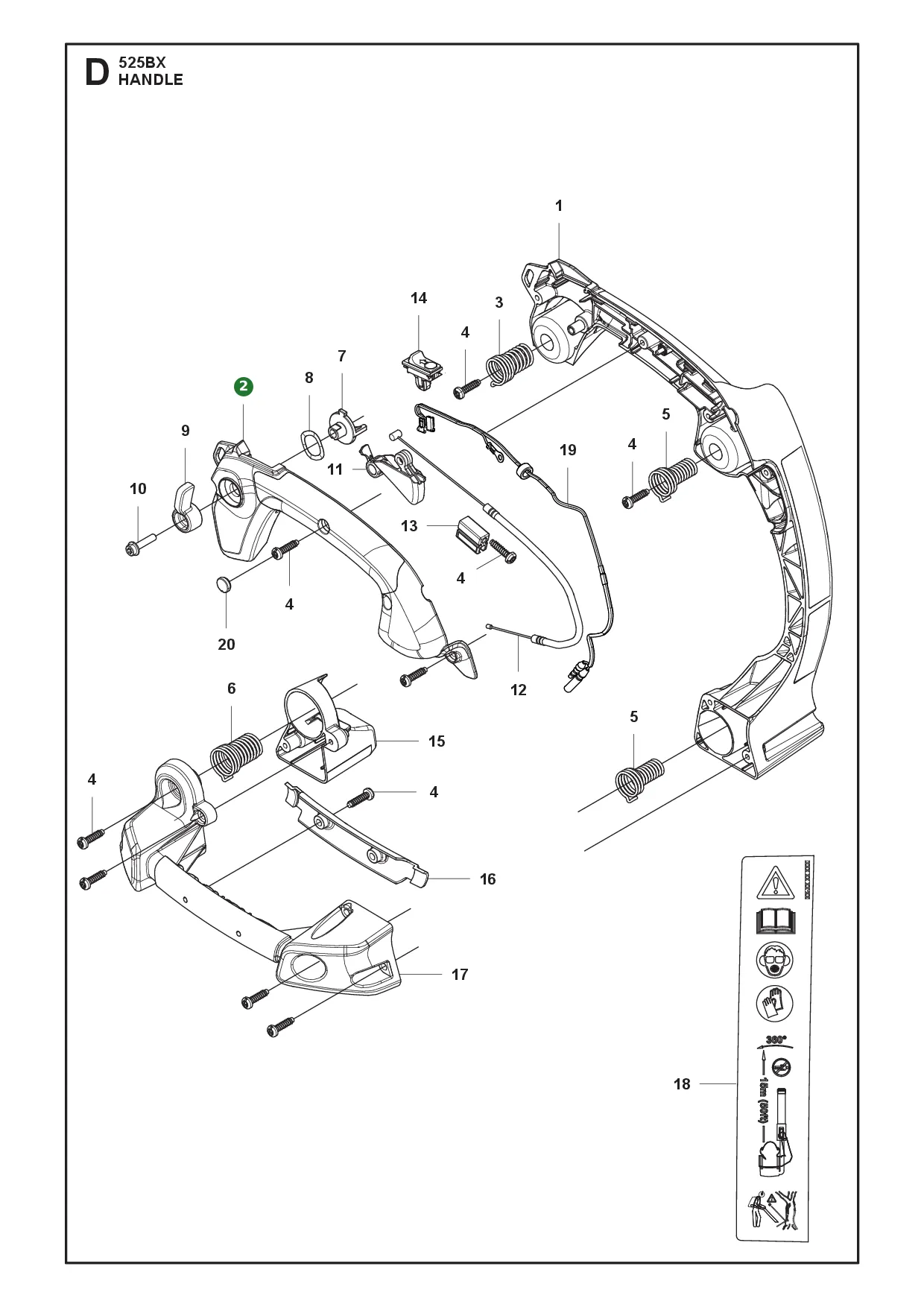 Position im Ersatzteilkatalog