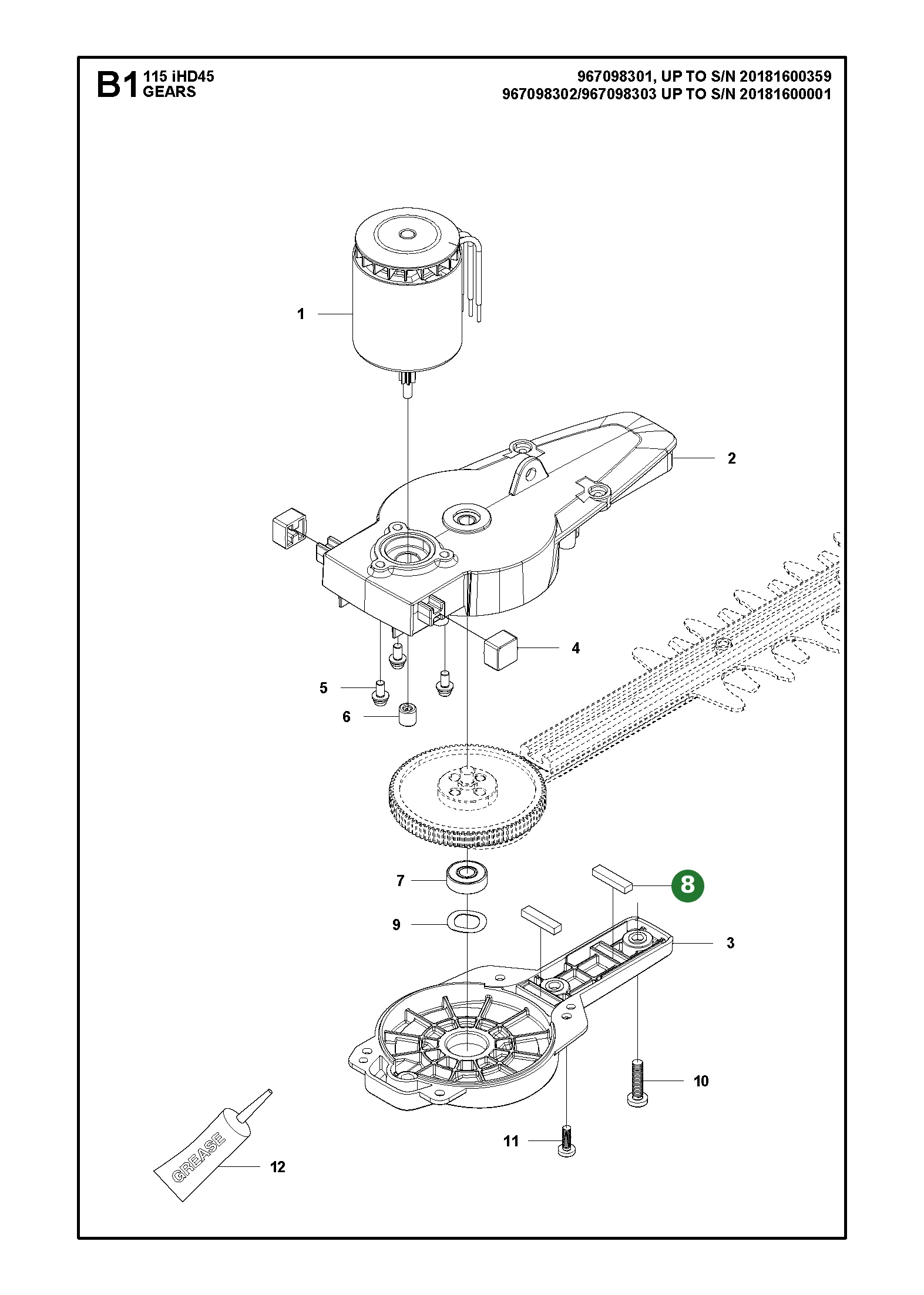 Position im Ersatzteilkatalog