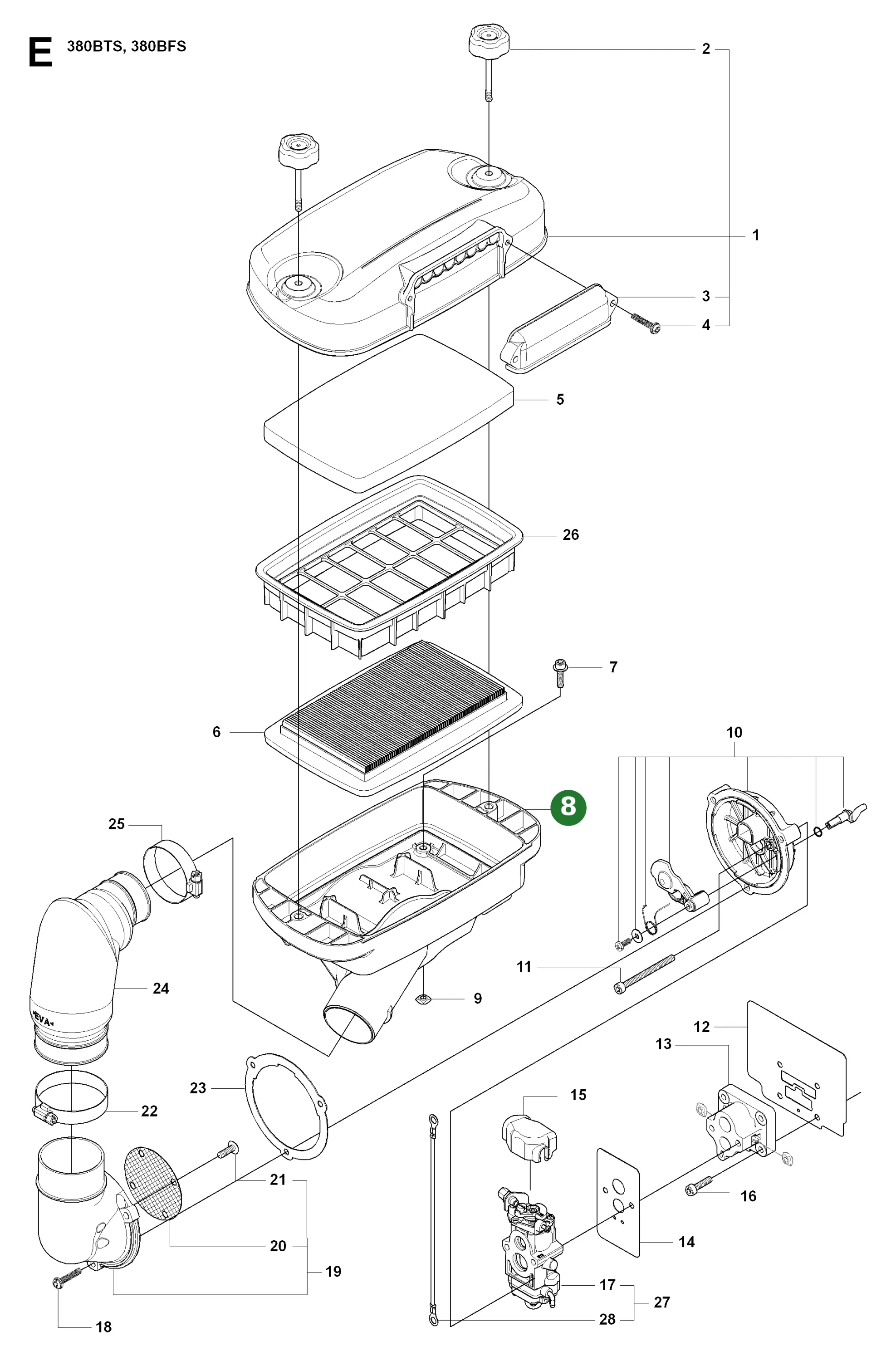 Position im Ersatzteilkatalog