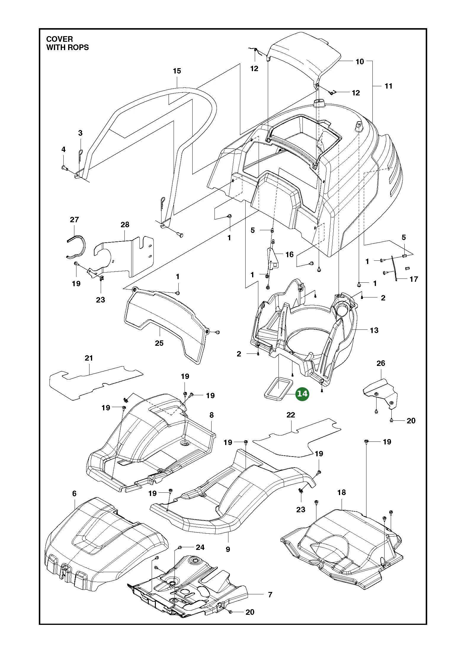 Position im Ersatzteilkatalog