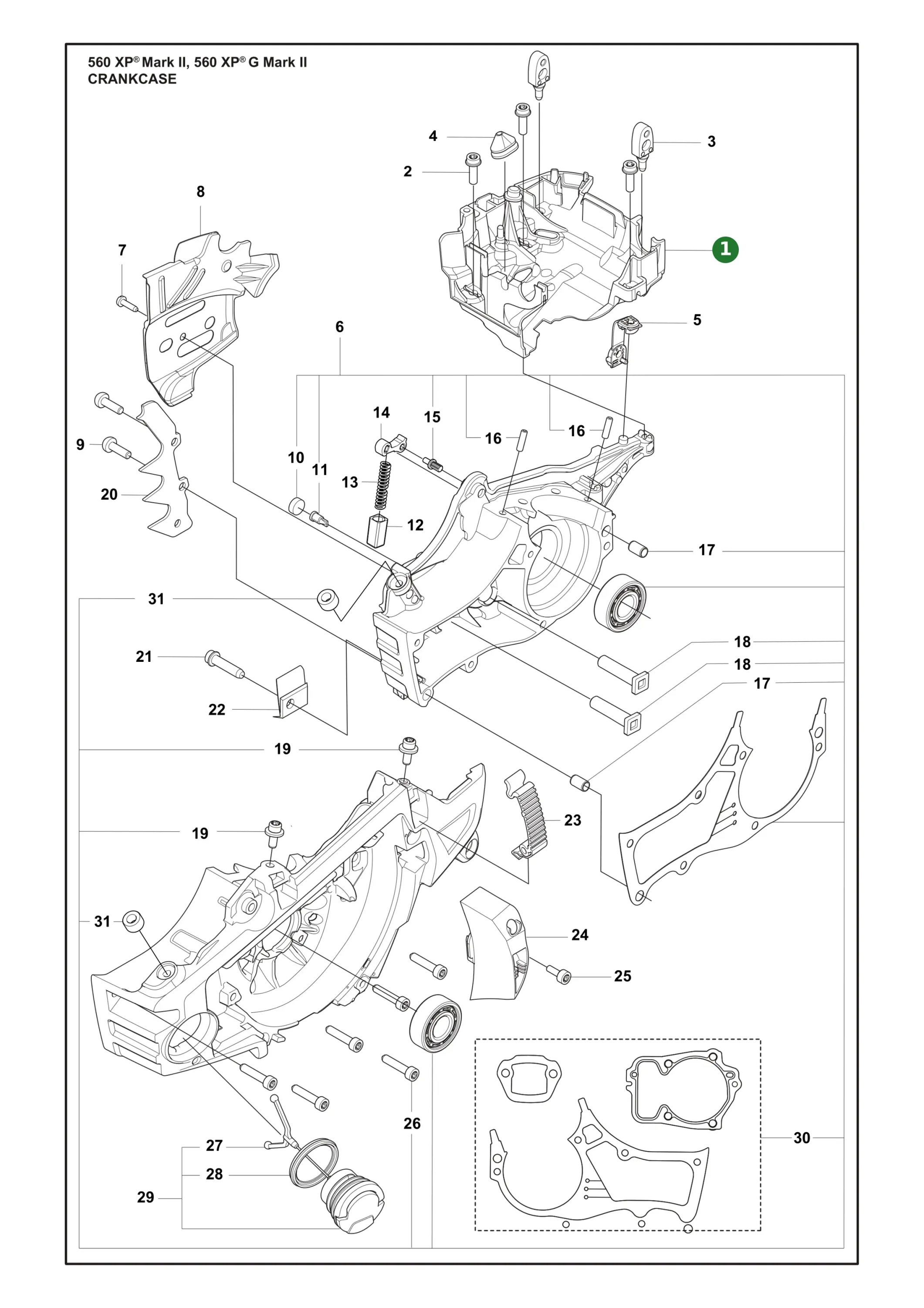 Position im Ersatzteilkatalog
