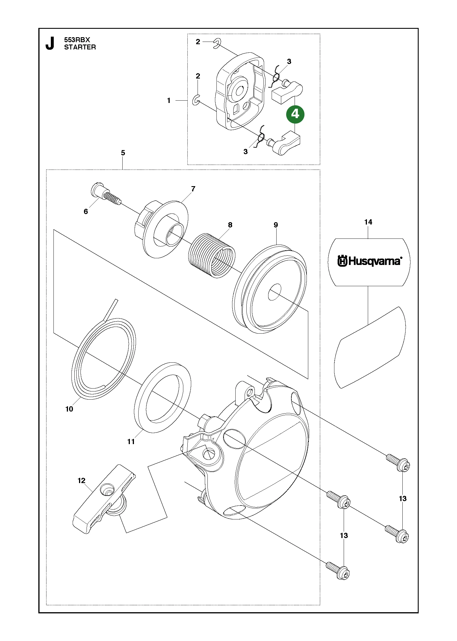 Position im Ersatzteilkatalog
