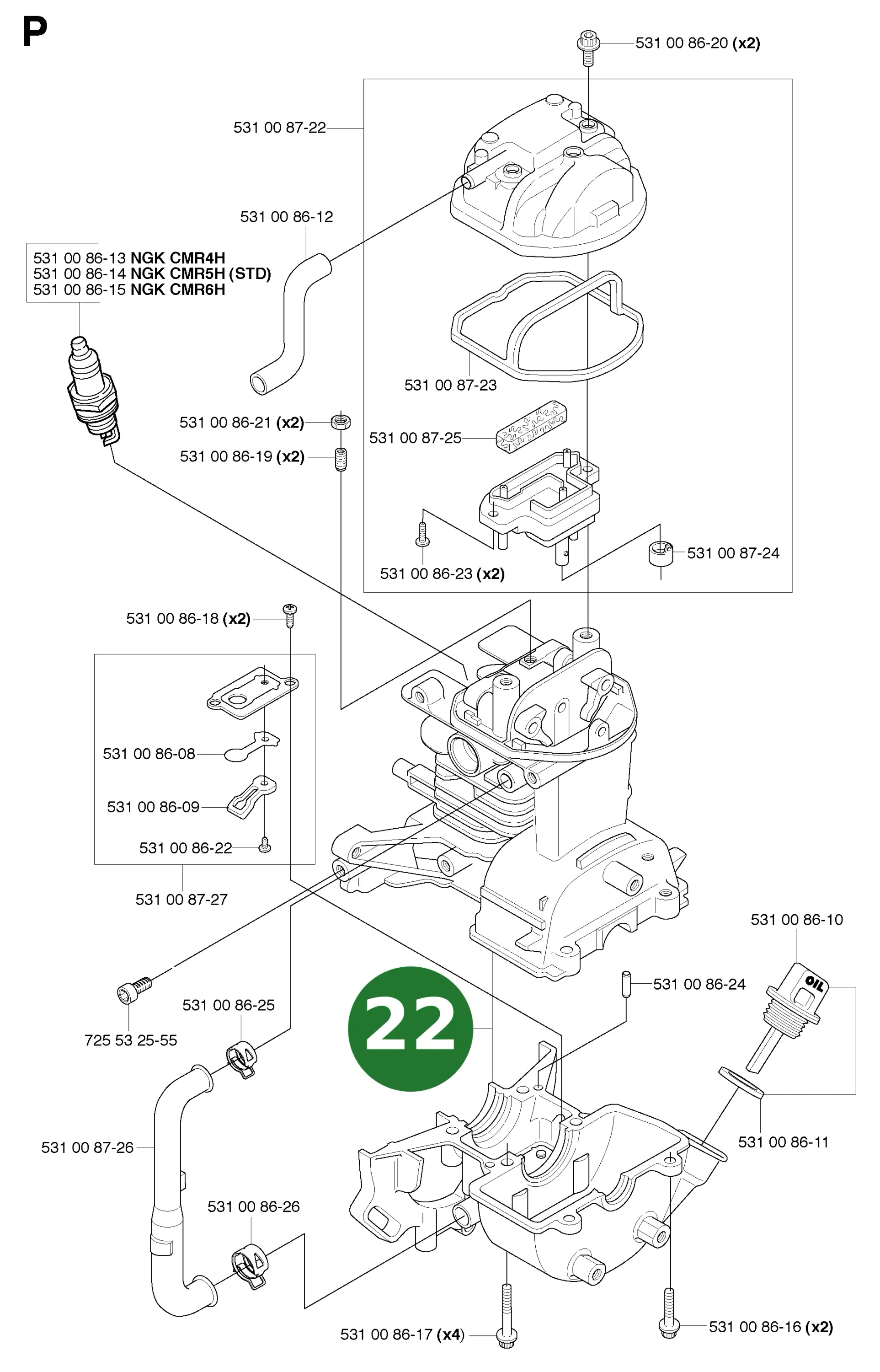 Position im Ersatzteilkatalog