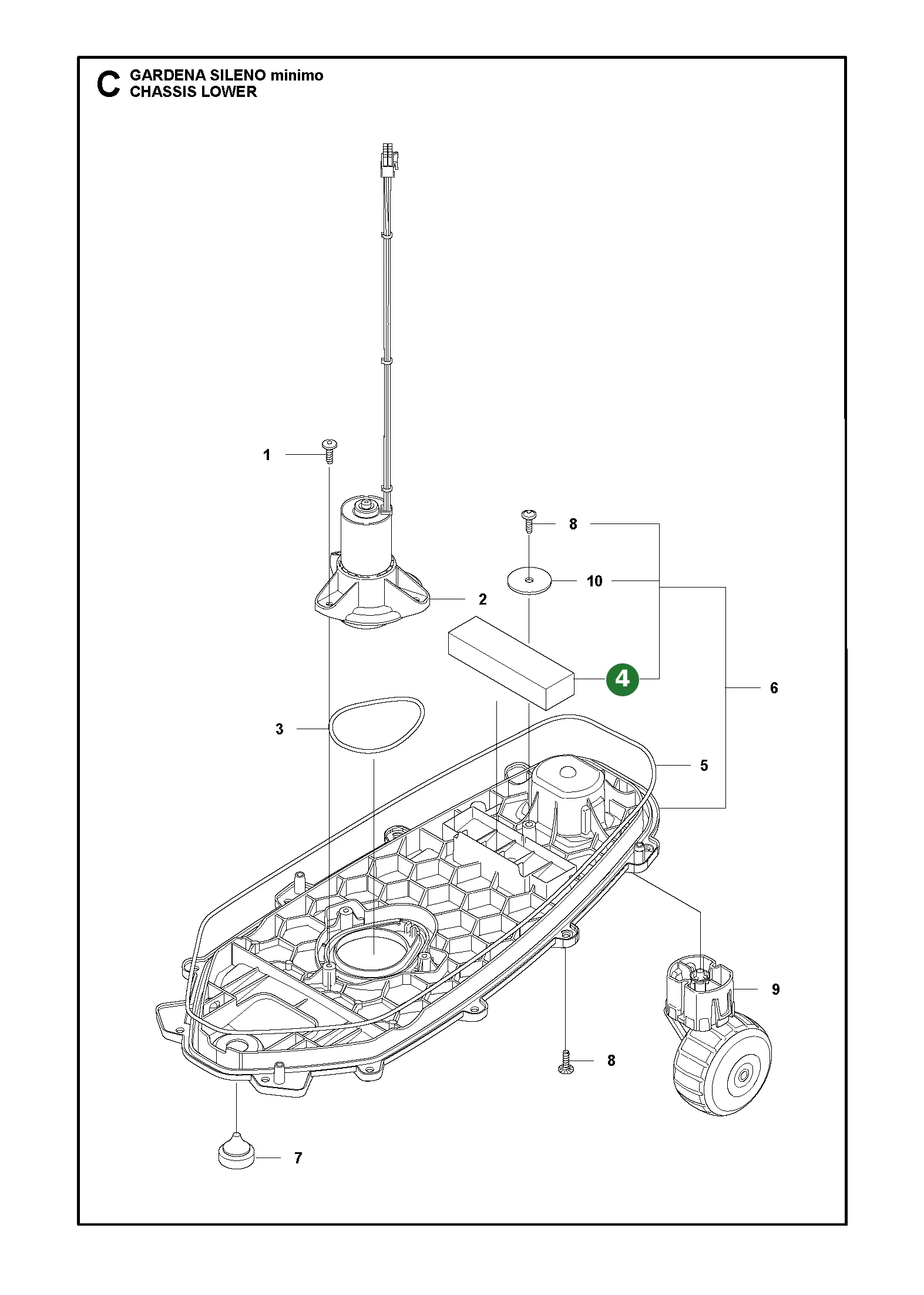 Position im Ersatzteilkatalog