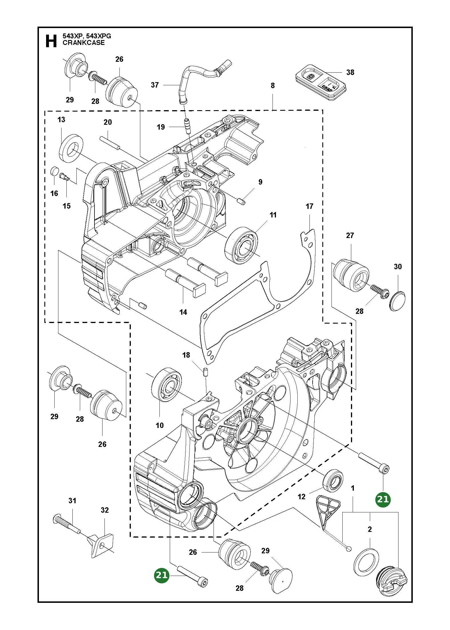 Position im Ersatzteilkatalog