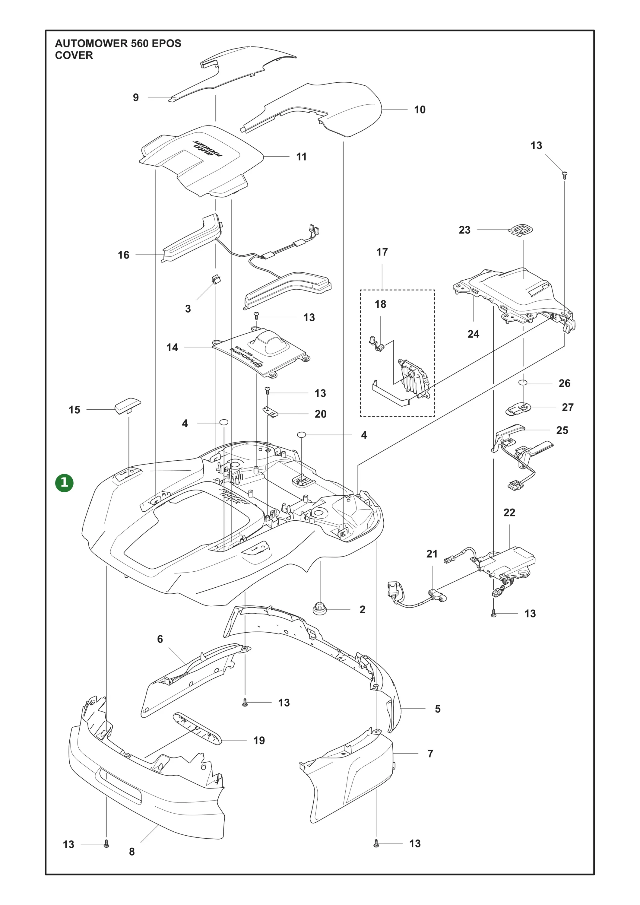 Position im Ersatzteilkatalog