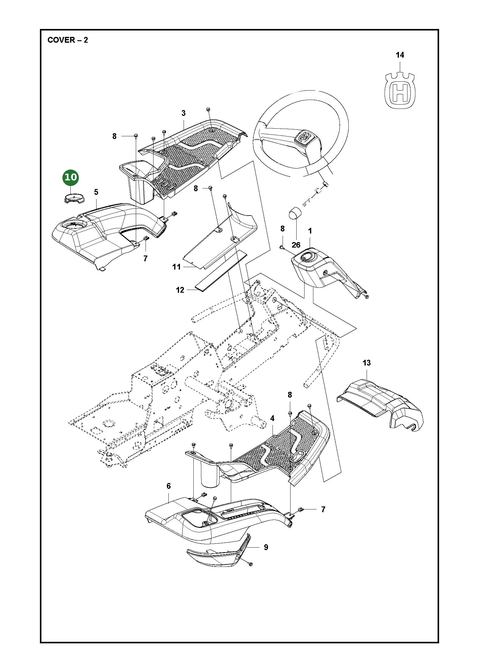 Position im Ersatzteilkatalog