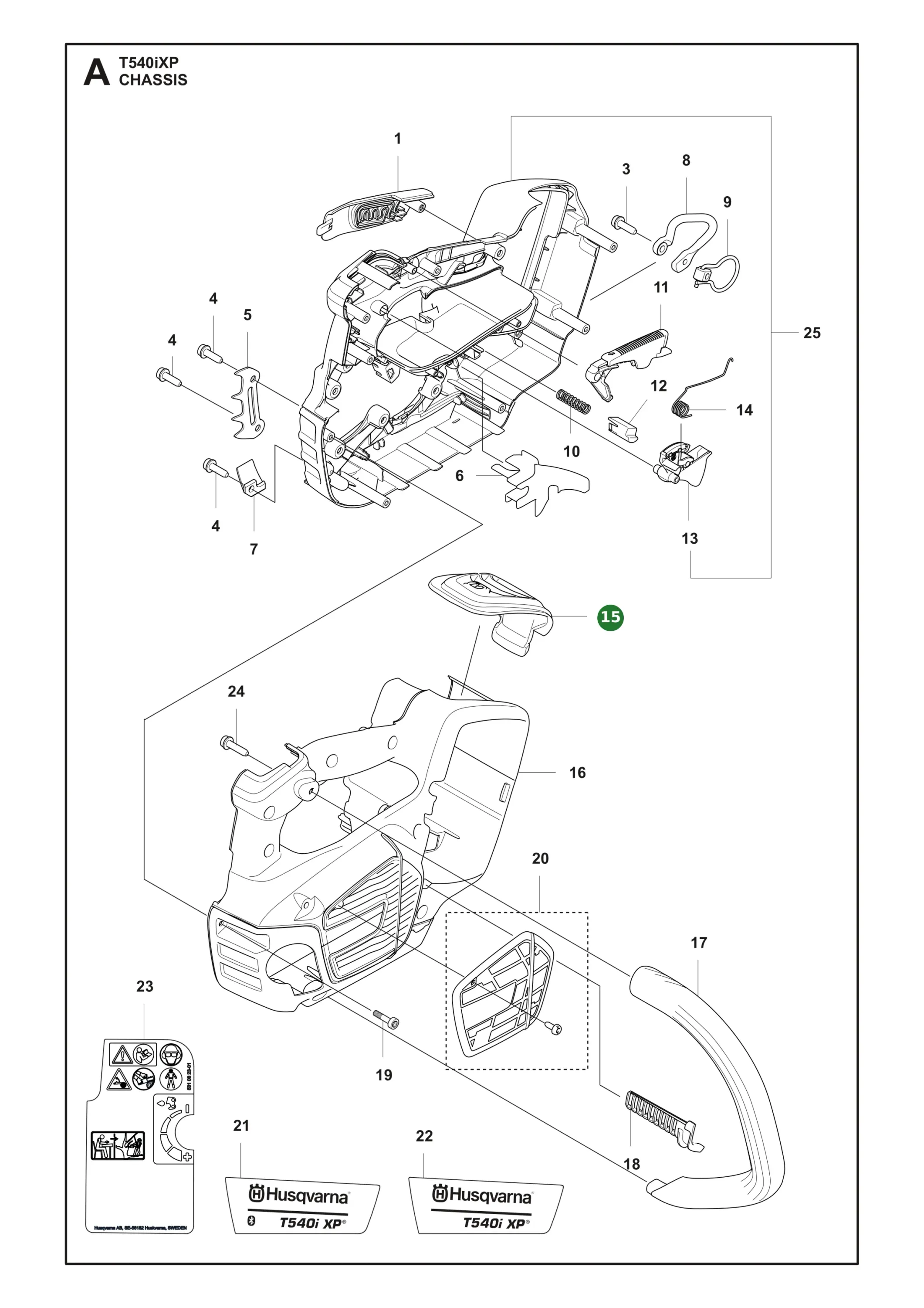 Position im Ersatzteilkatalog