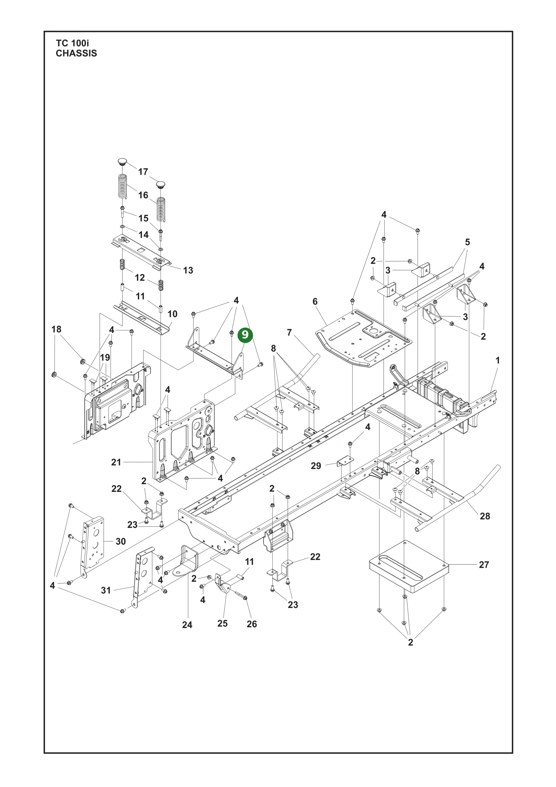 Position im Ersatzteilkatalog