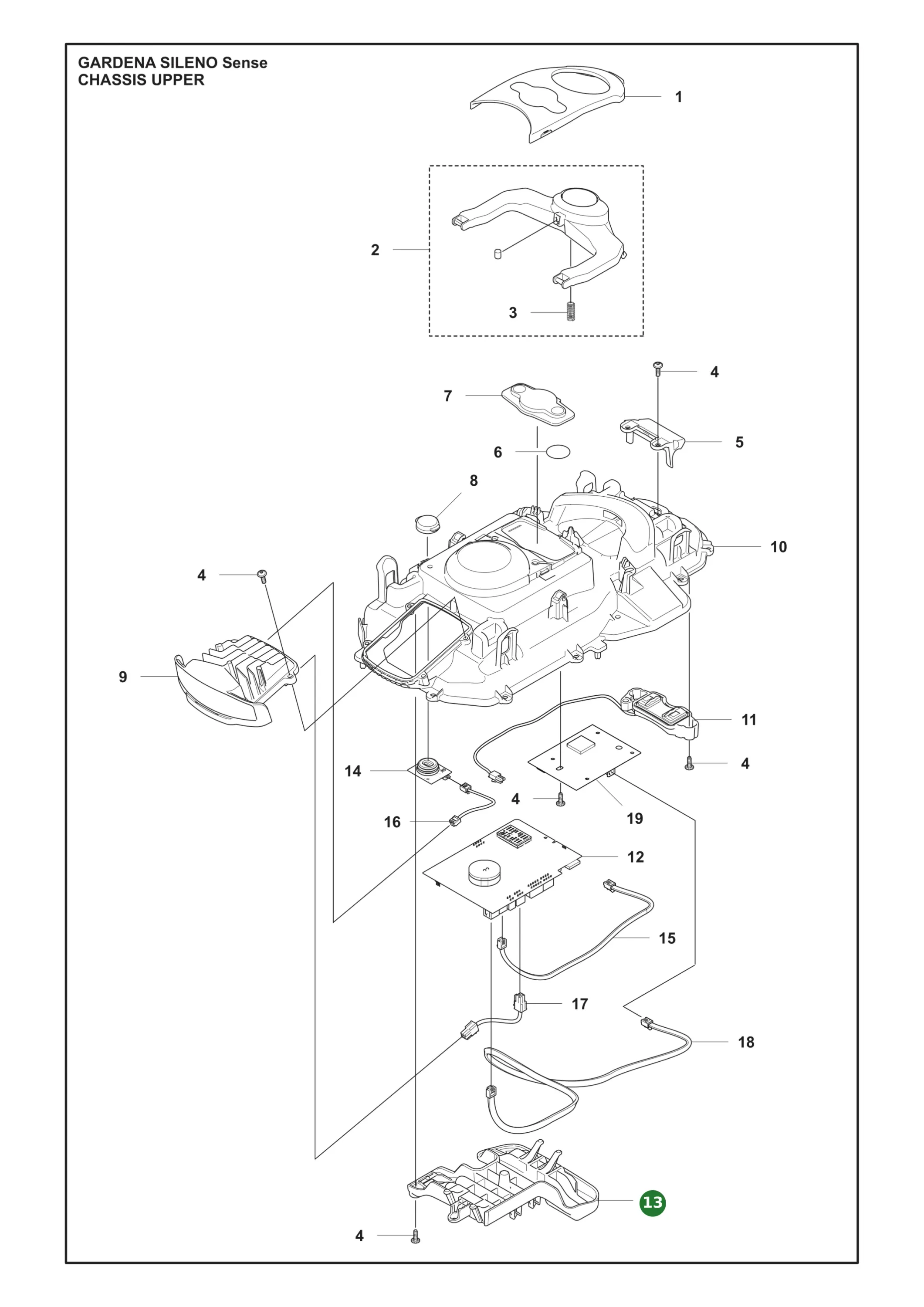 Position im Ersatzteilkatalog