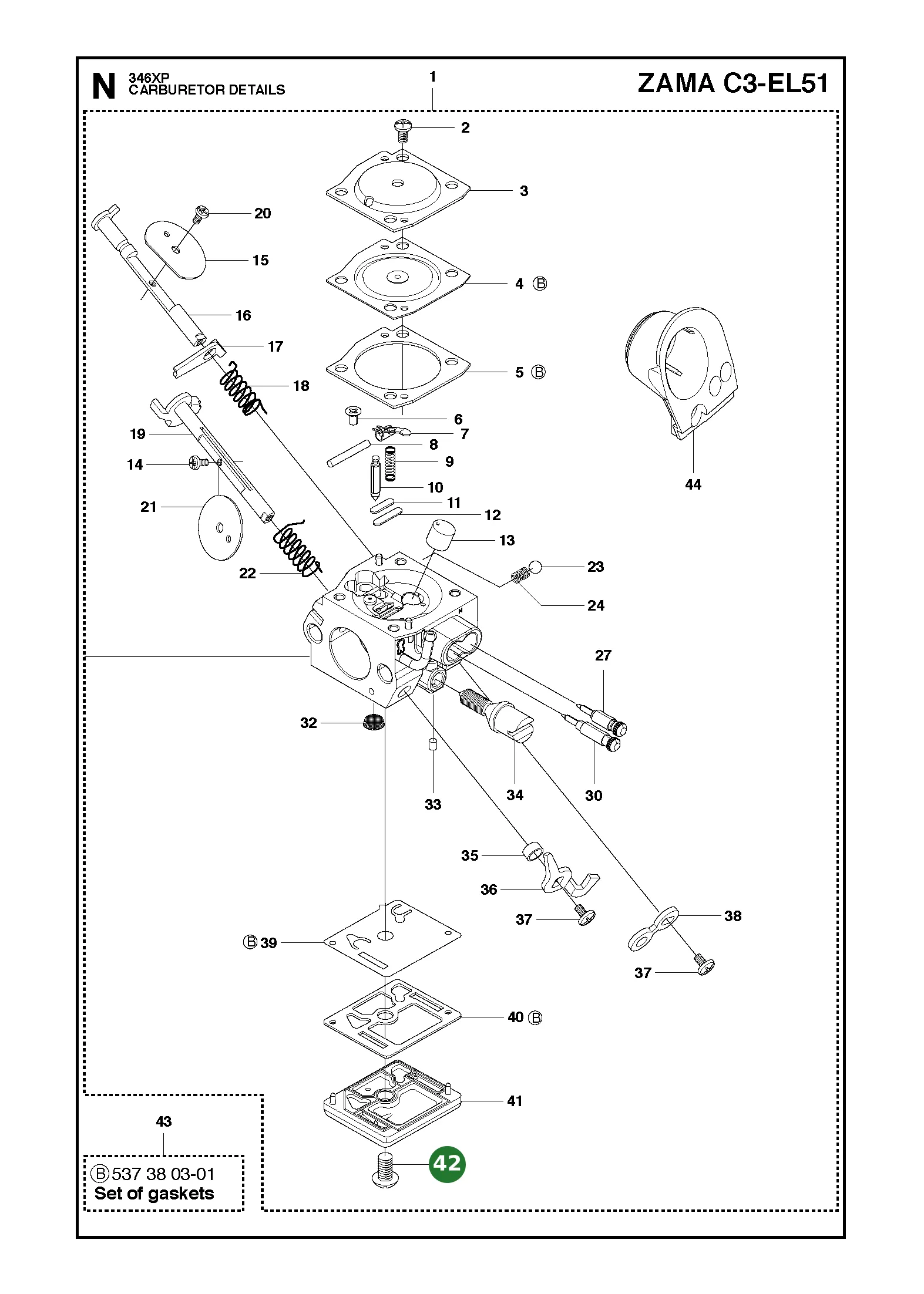 Position im Ersatzteilkatalog