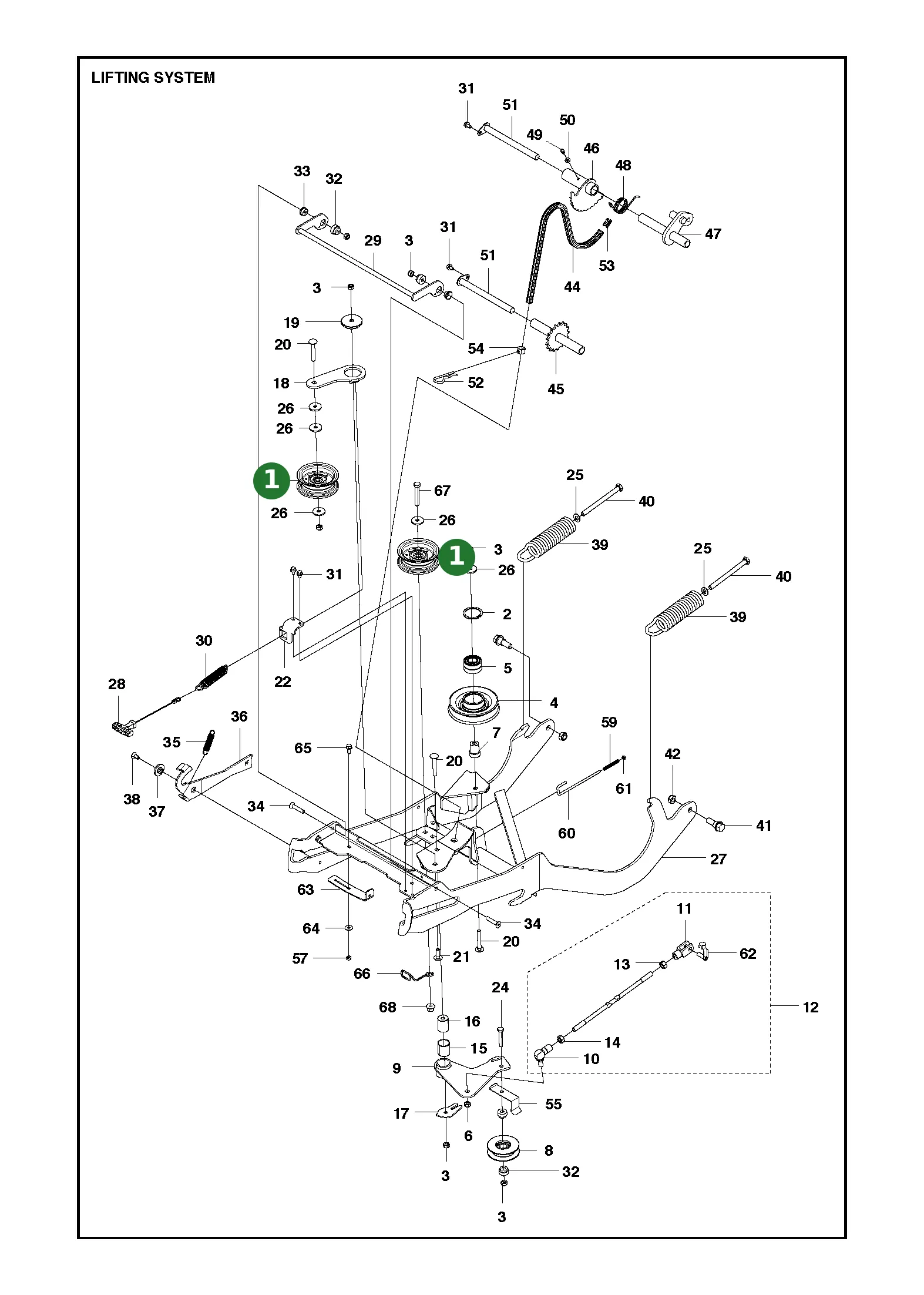 Position im Ersatzteilkatalog