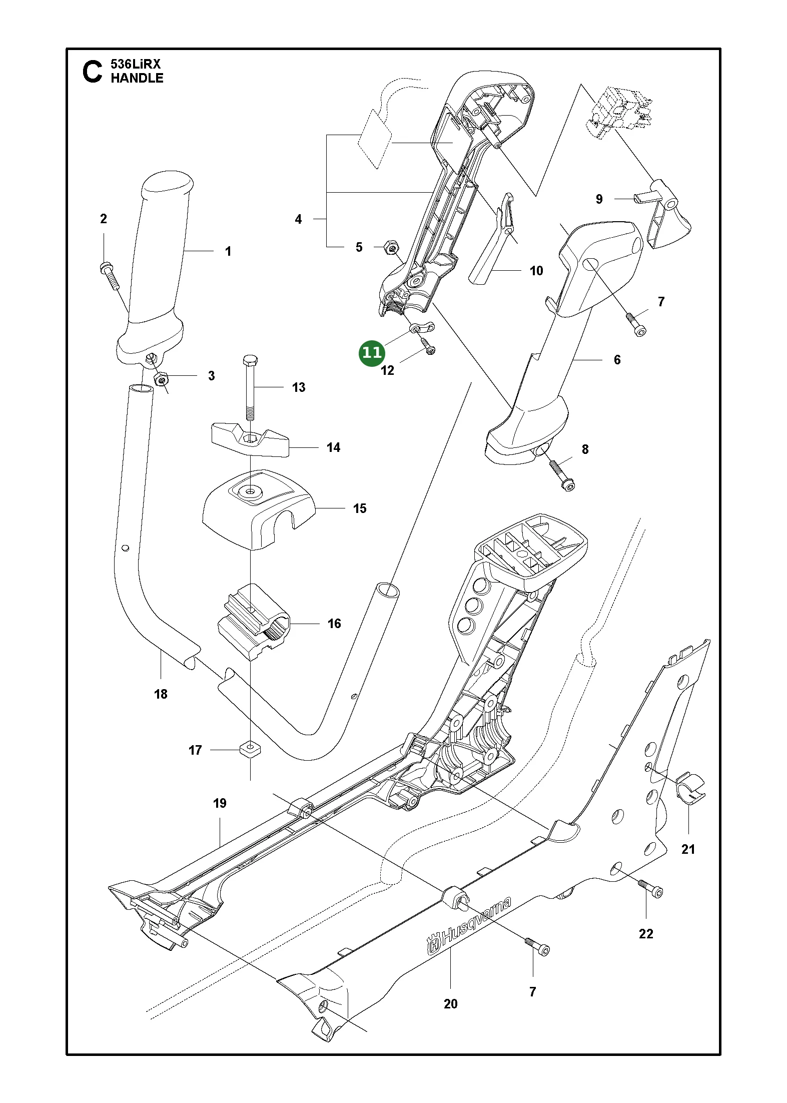 Position im Ersatzteilkatalog