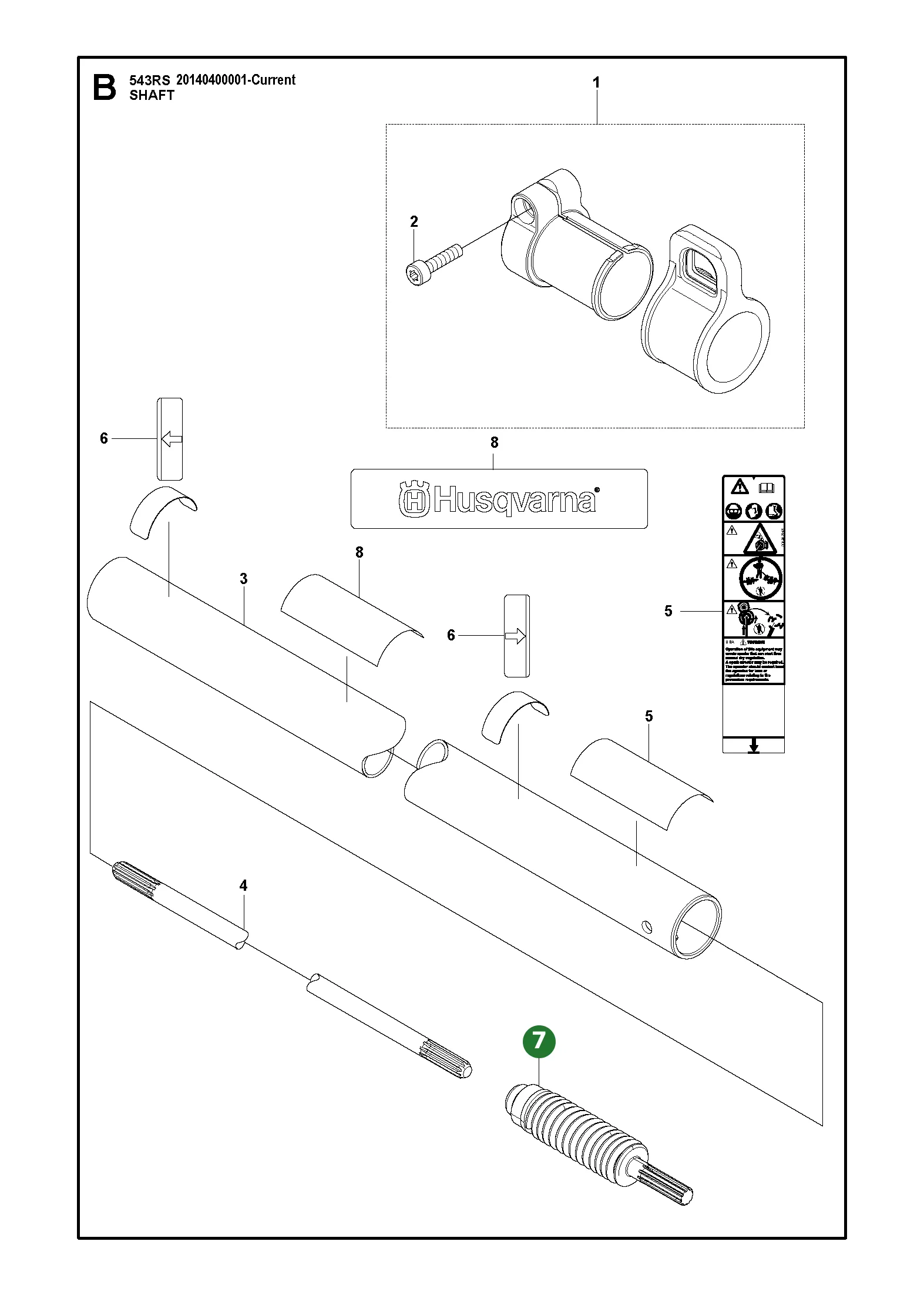 Position im Ersatzteilkatalog