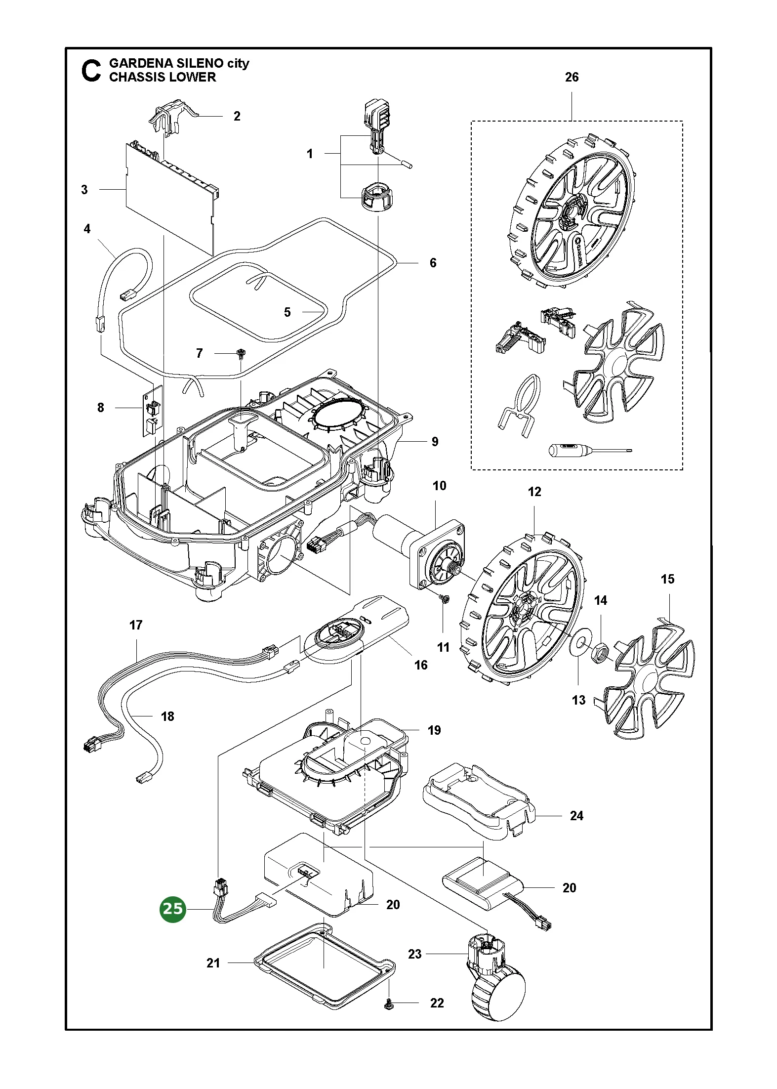 Position im Ersatzteilkatalog