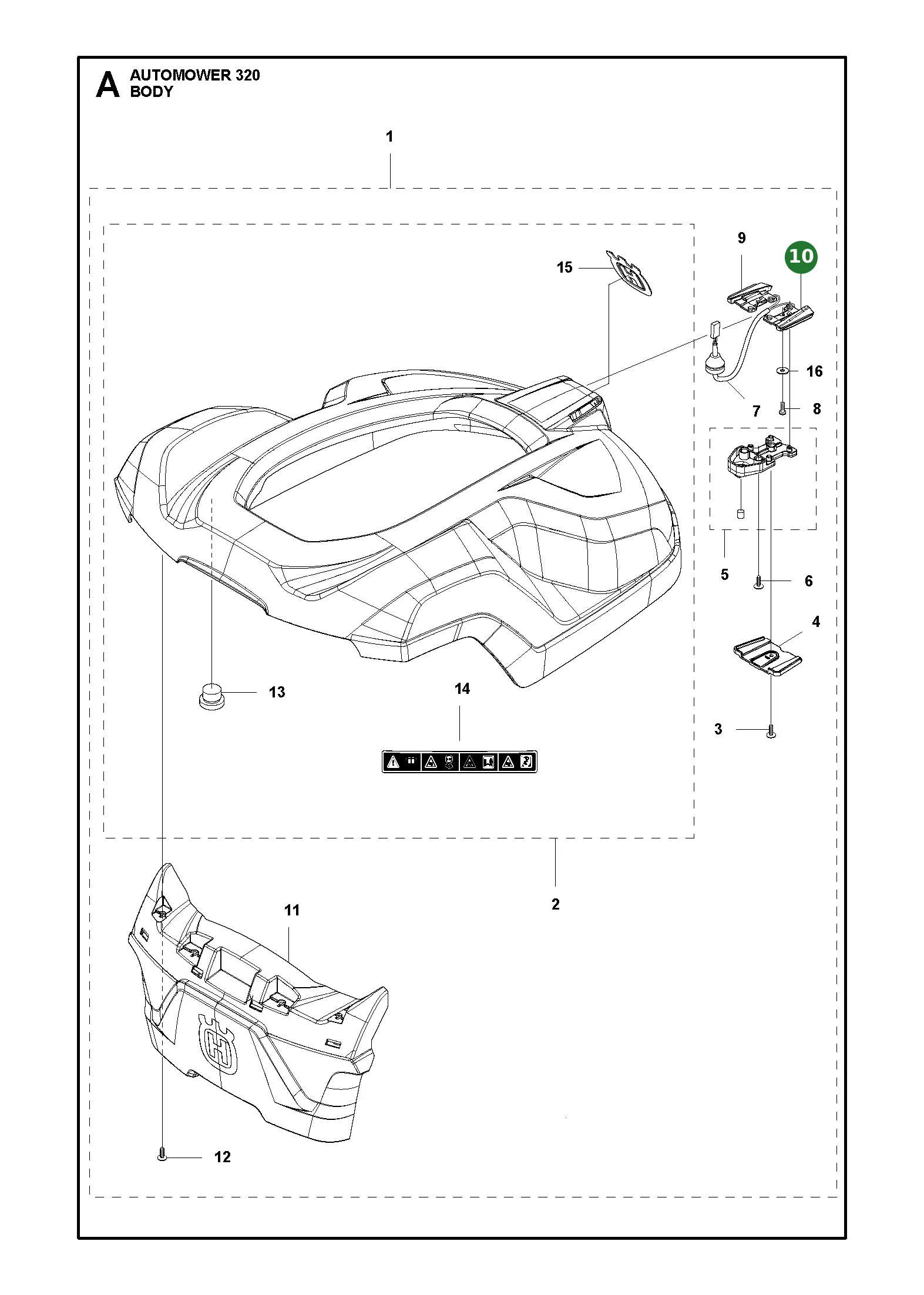 Position im Ersatzteilkatalog