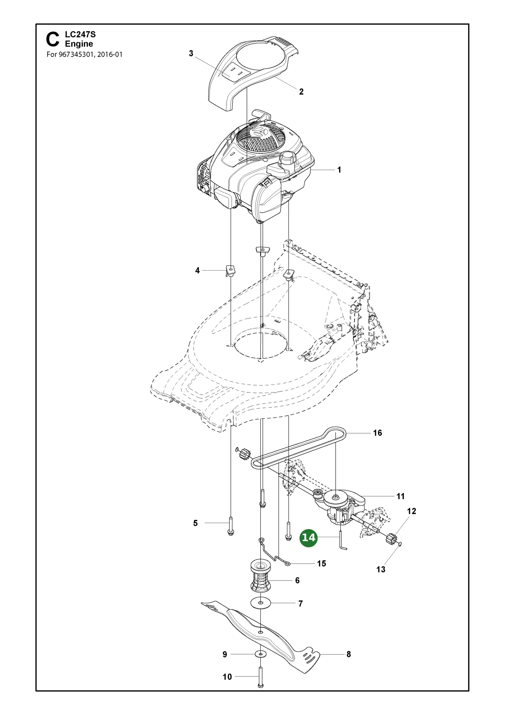 Position im Ersatzteilkatalog