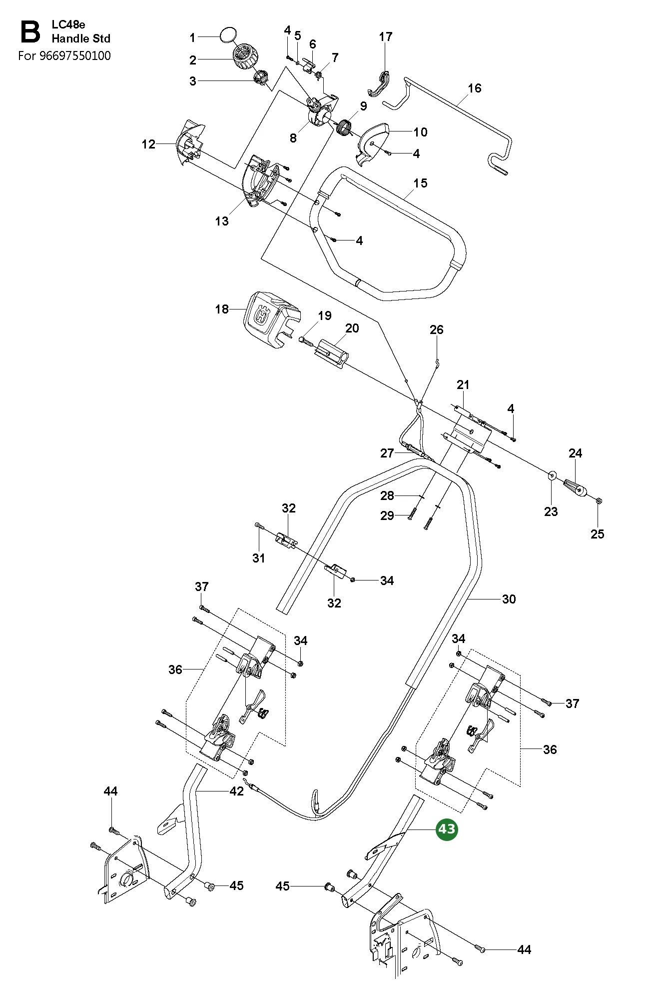 Position im Ersatzteilkatalog