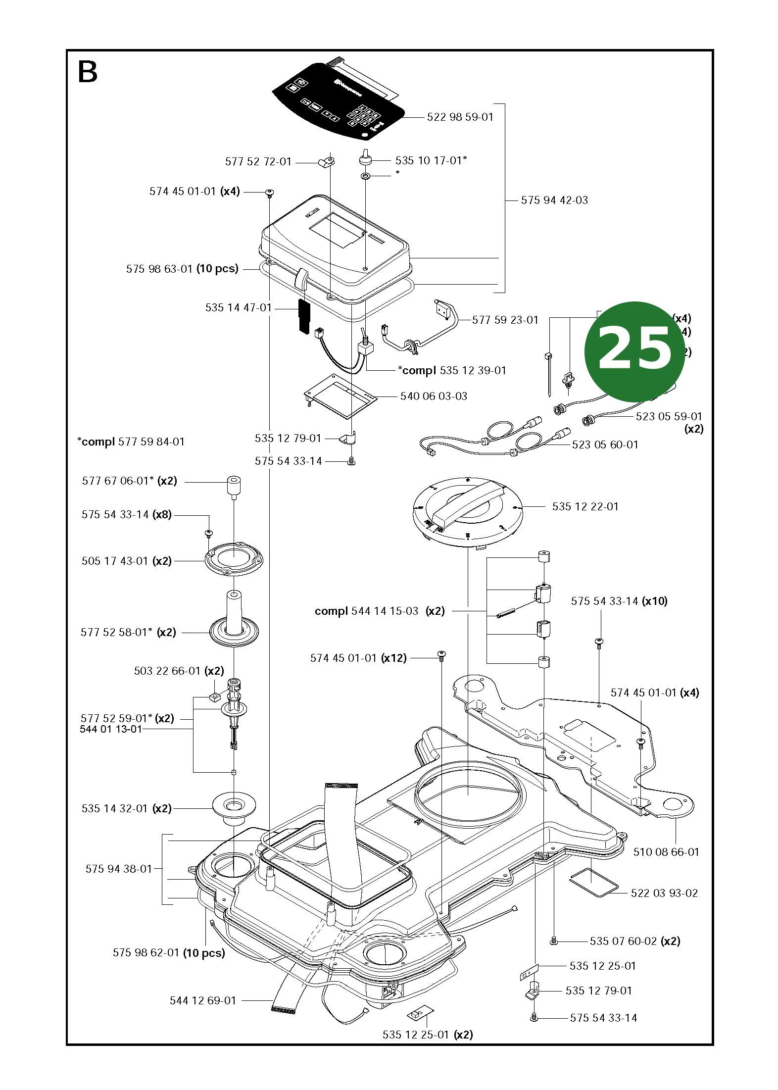Position im Ersatzteilkatalog