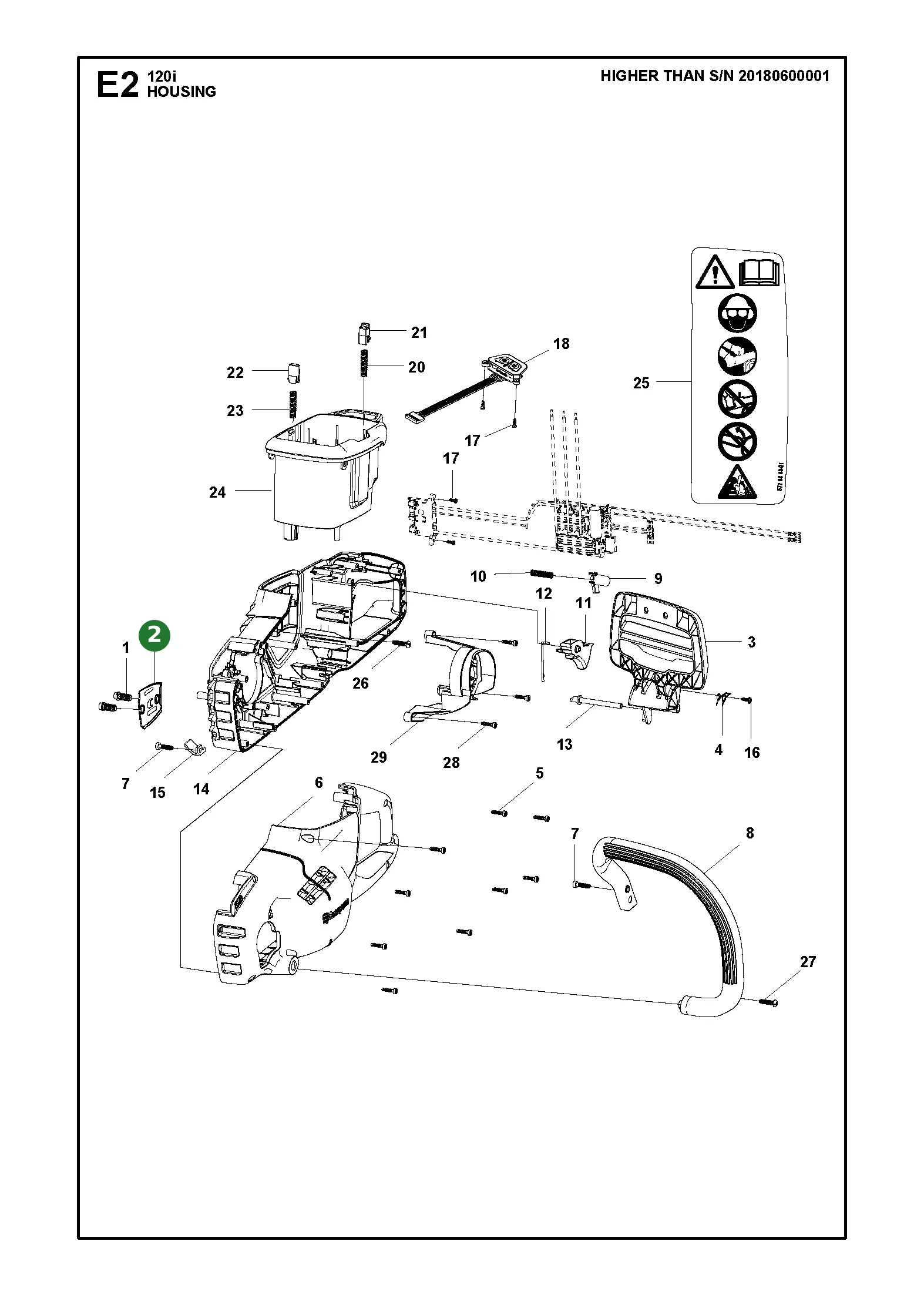 Position im Ersatzteilkatalog
