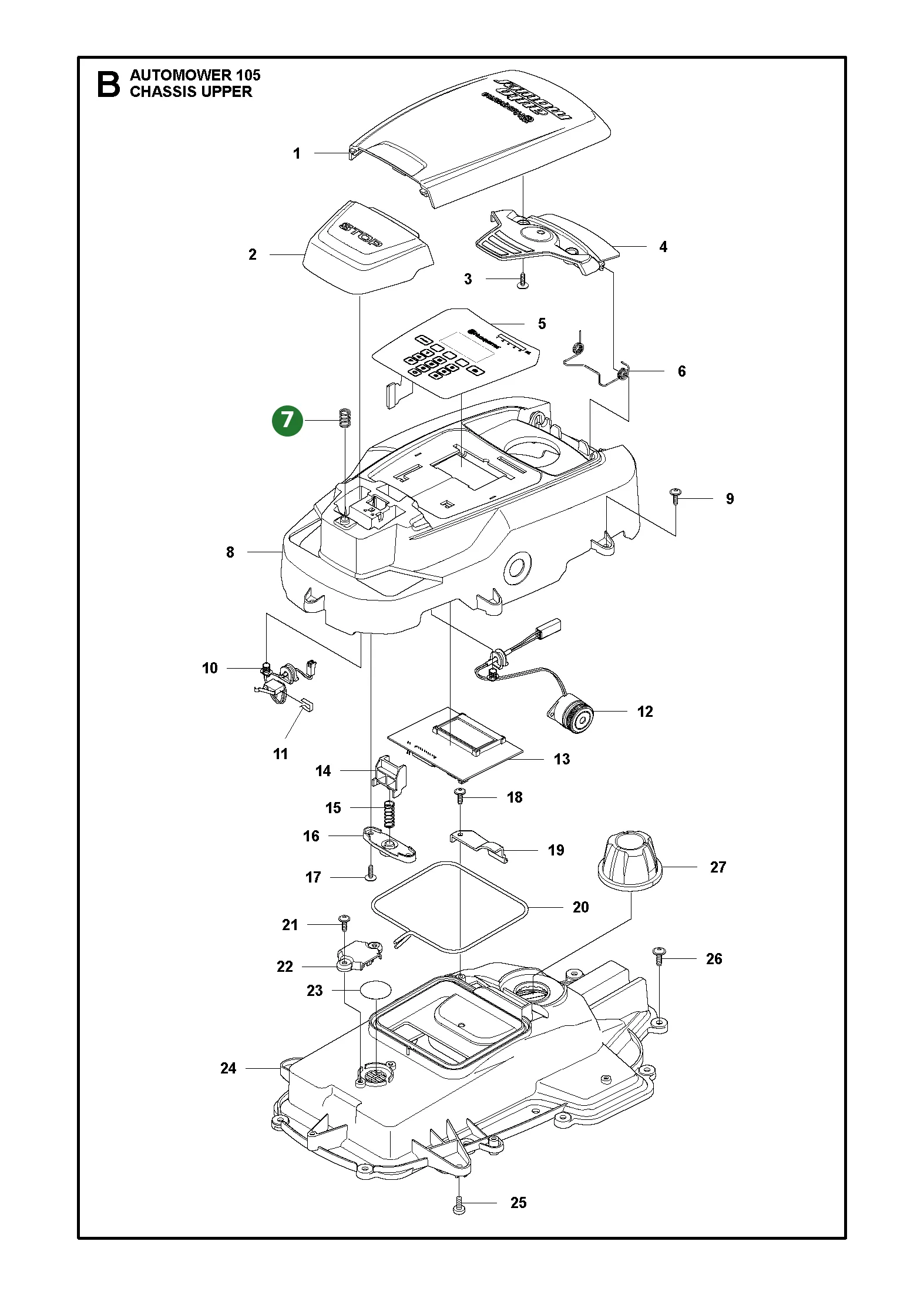 Position im Ersatzteilkatalog