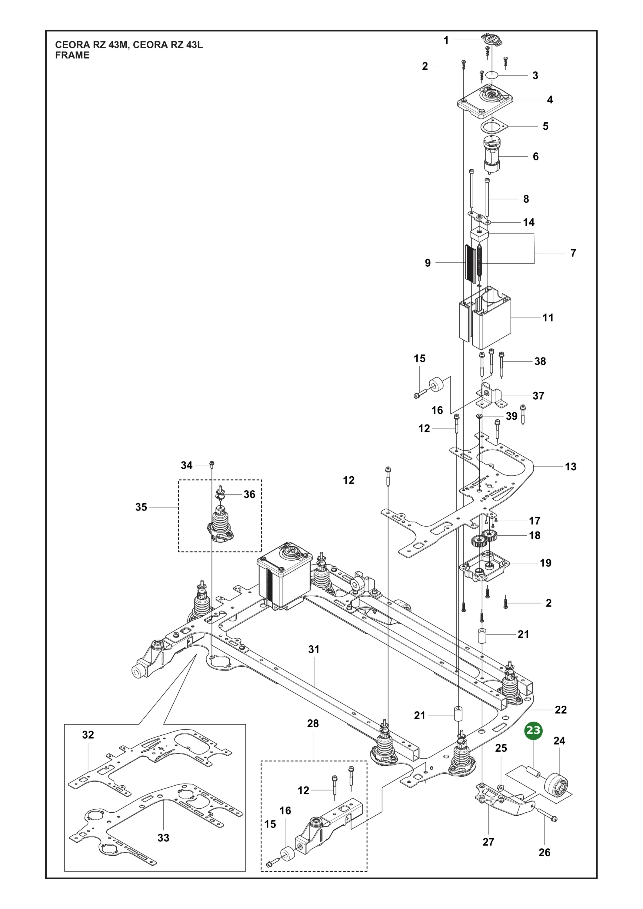 Position im Ersatzteilkatalog