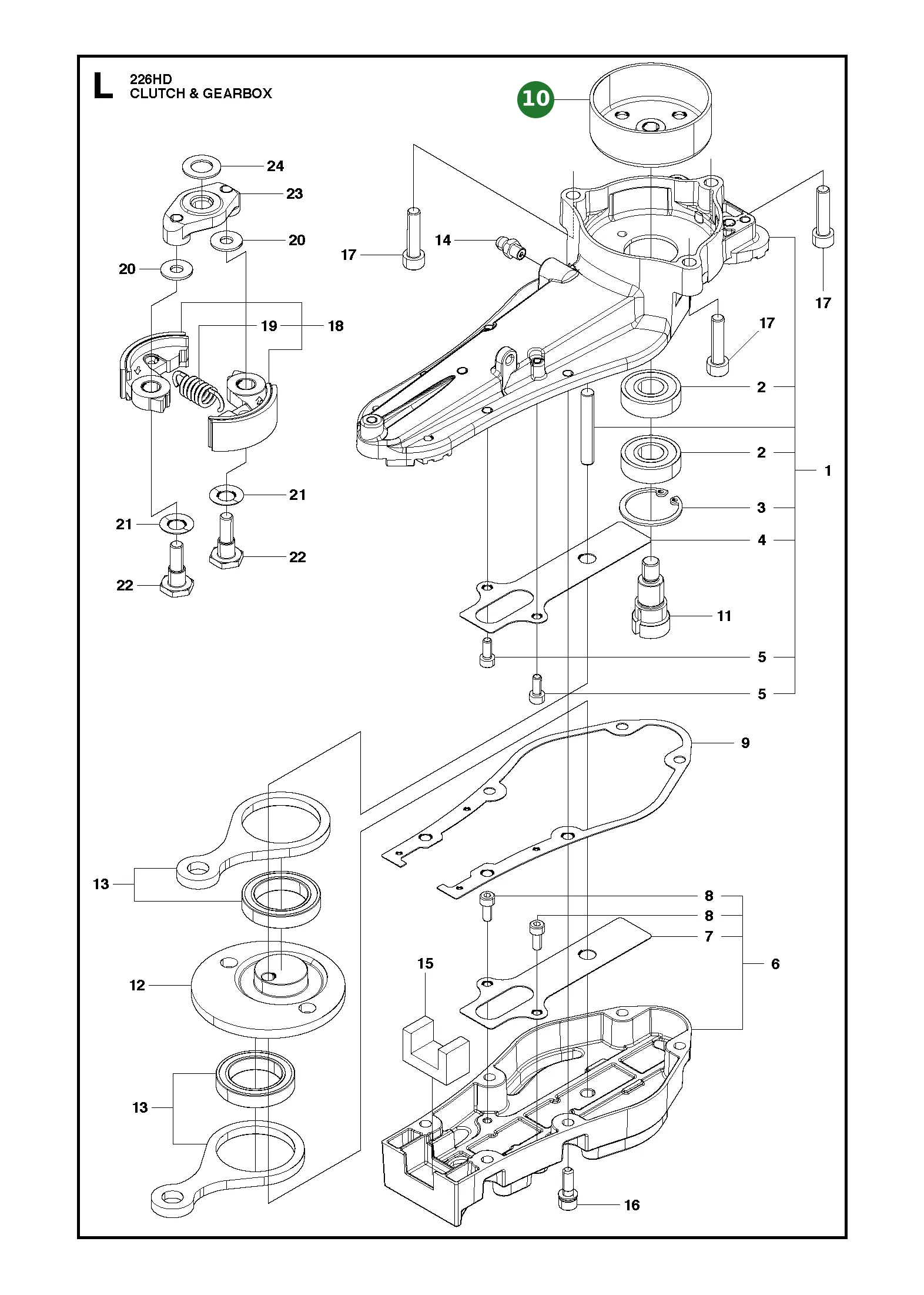 Position im Ersatzteilkatalog