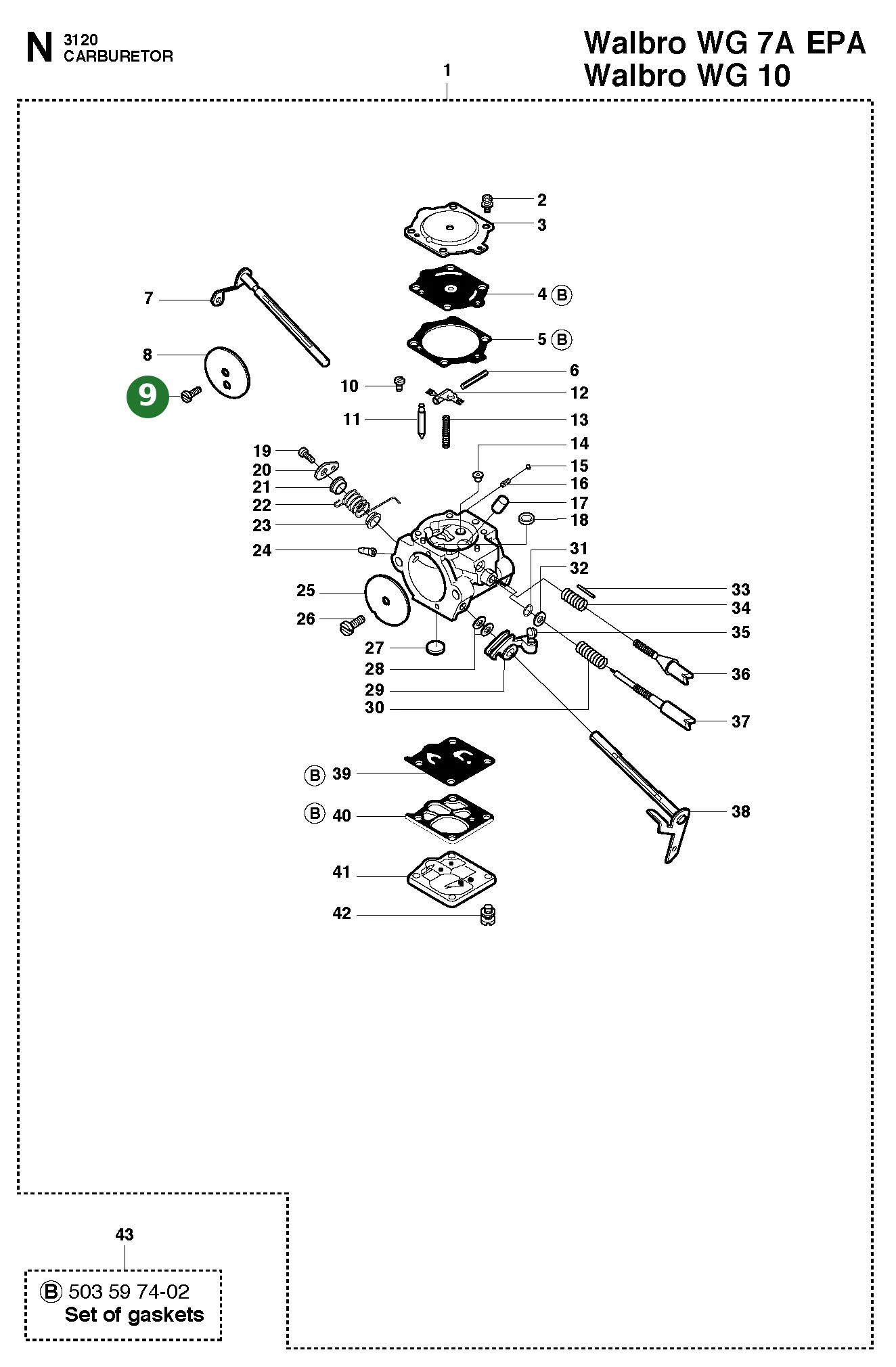 Position im Ersatzteilkatalog