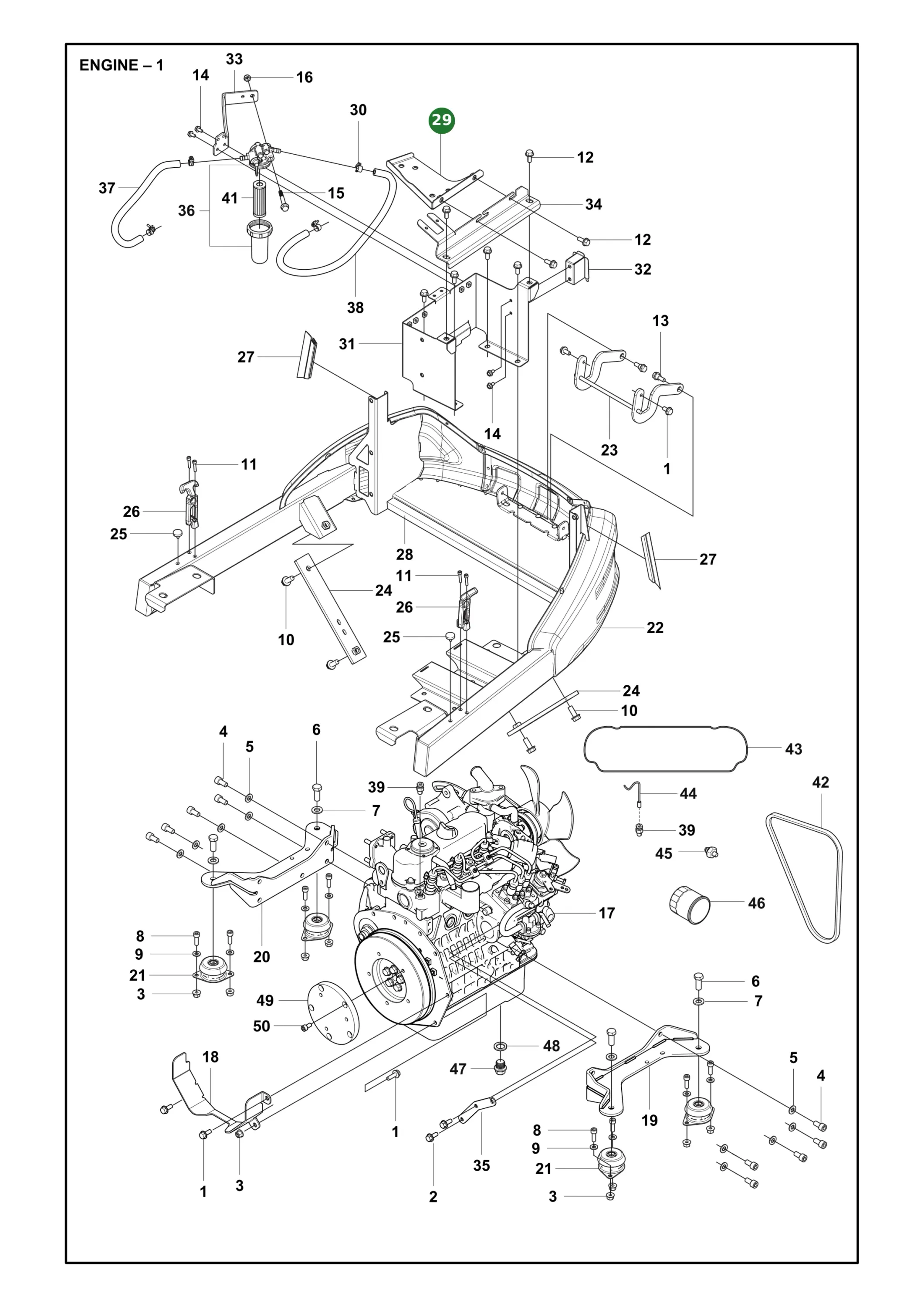 Position im Ersatzteilkatalog