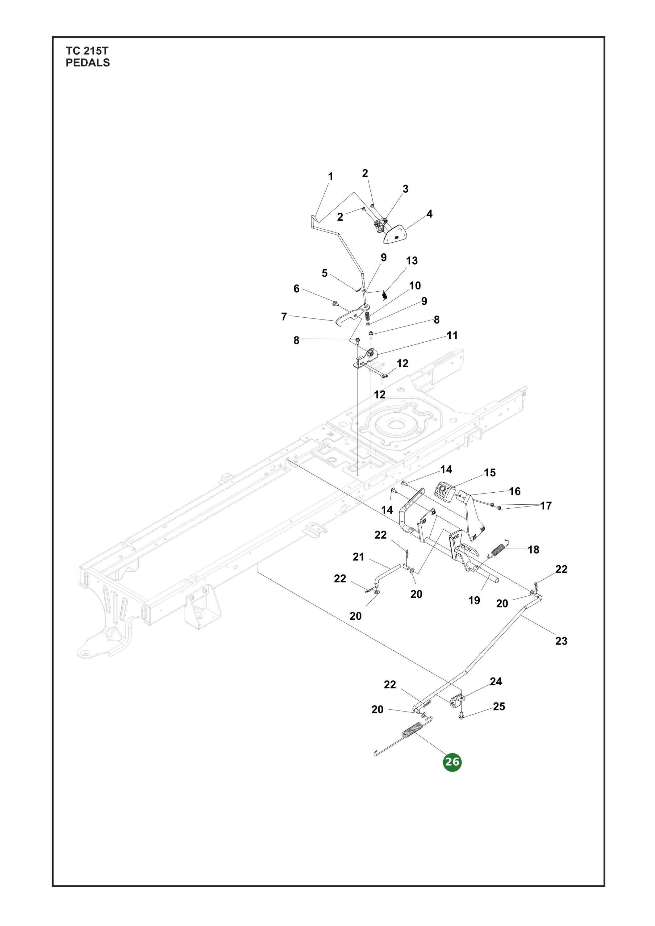 Position im Ersatzteilkatalog