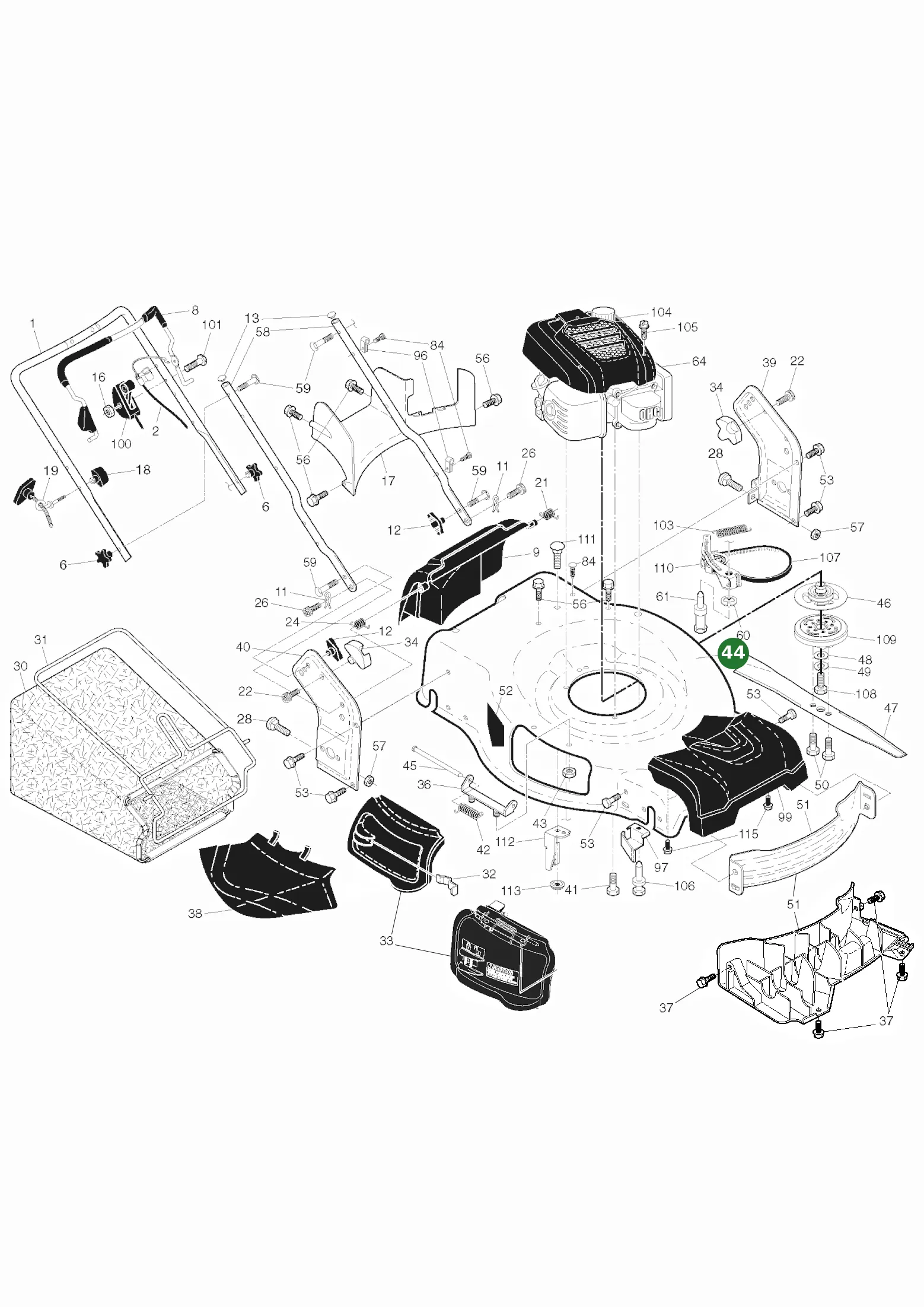 Position im Ersatzteilkatalog