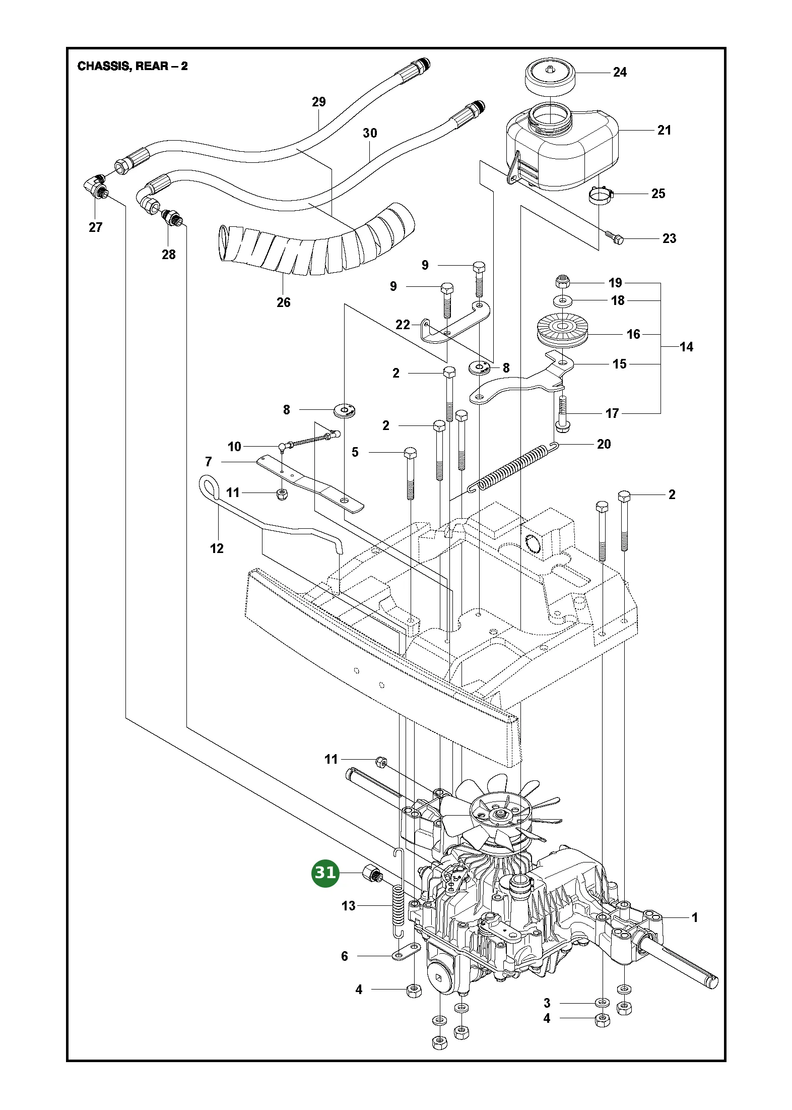 Position im Ersatzteilkatalog