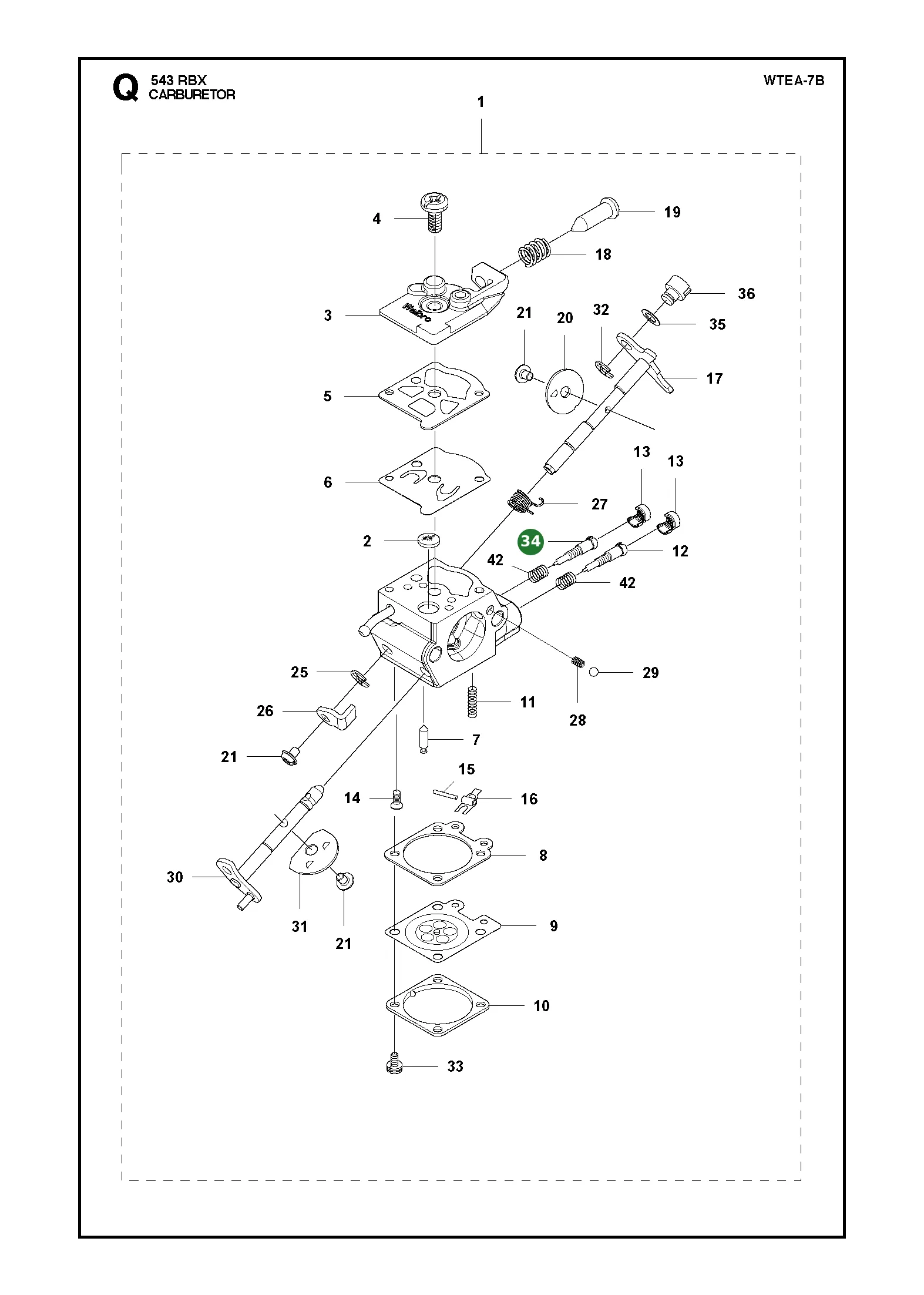 Position im Ersatzteilkatalog