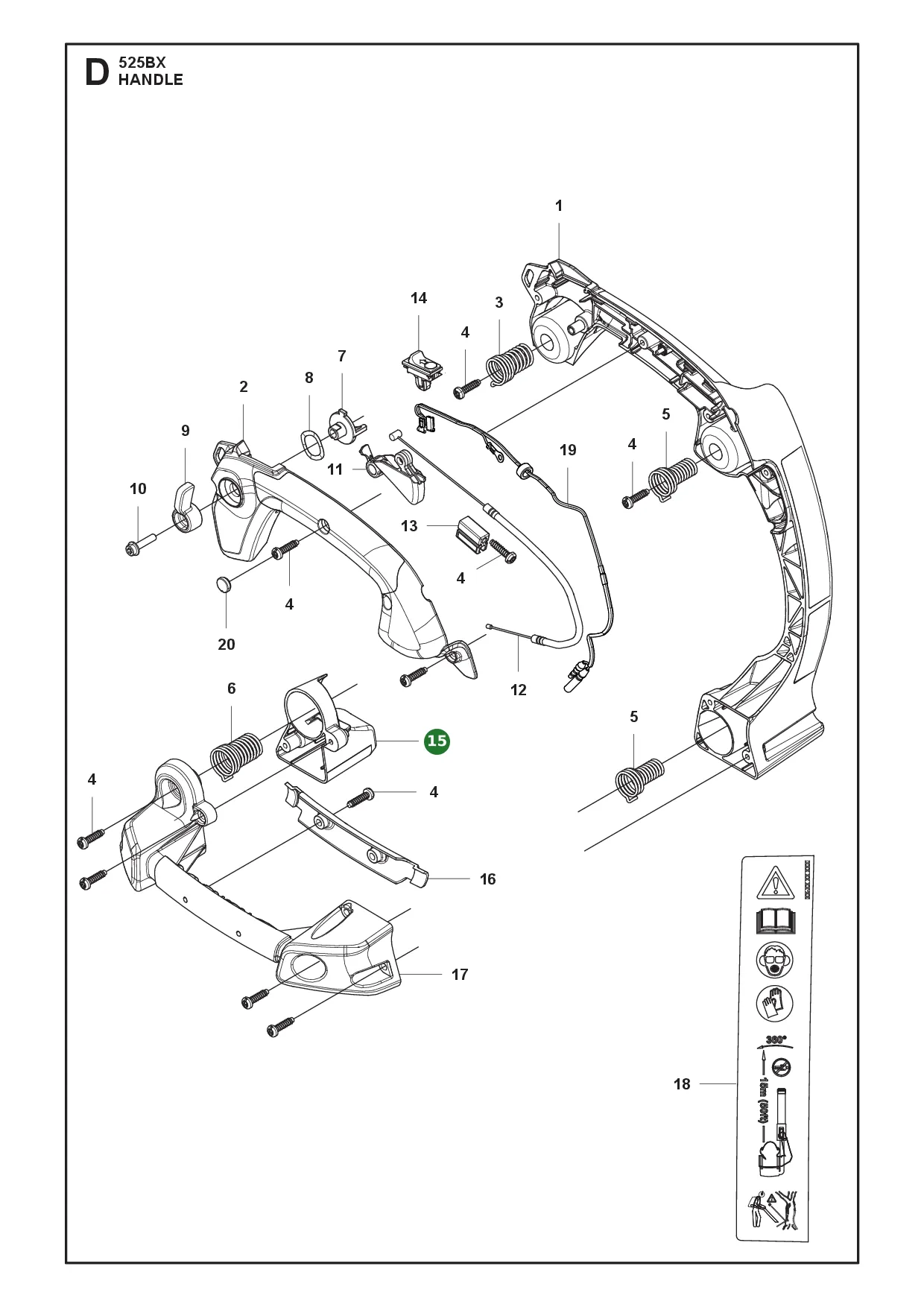 Position im Ersatzteilkatalog