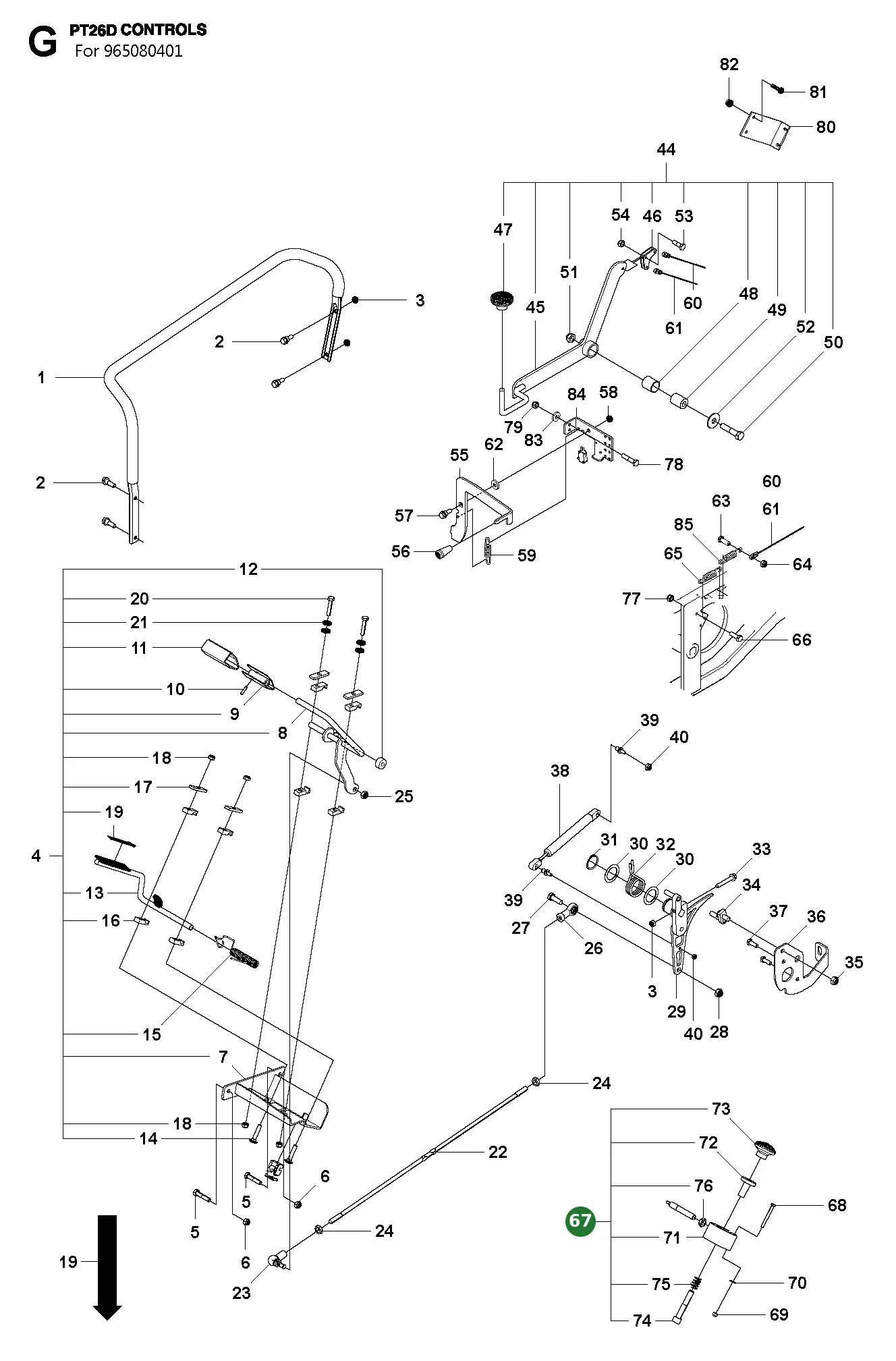 Position im Ersatzteilkatalog