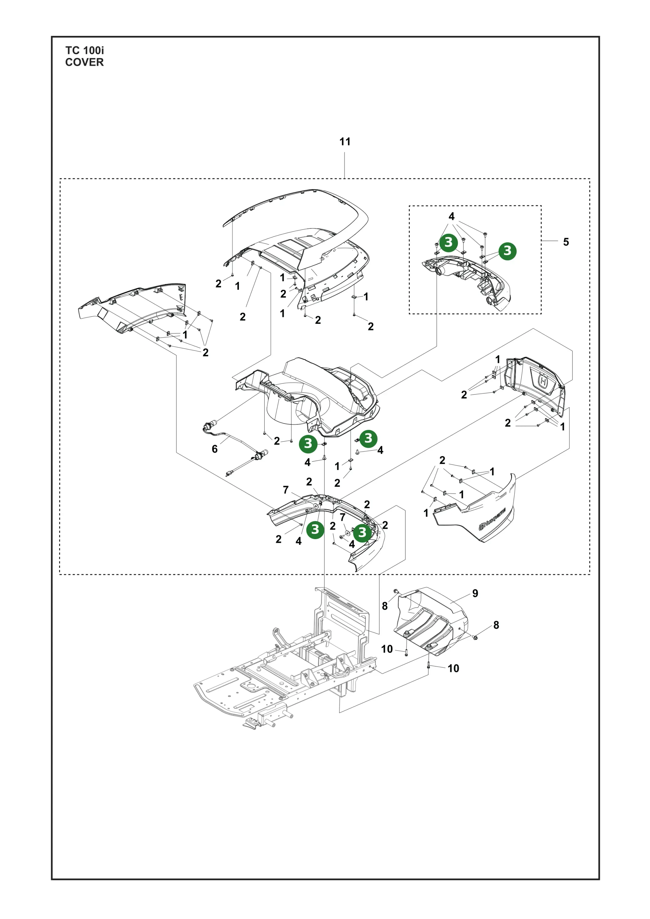 Position im Ersatzteilkatalog