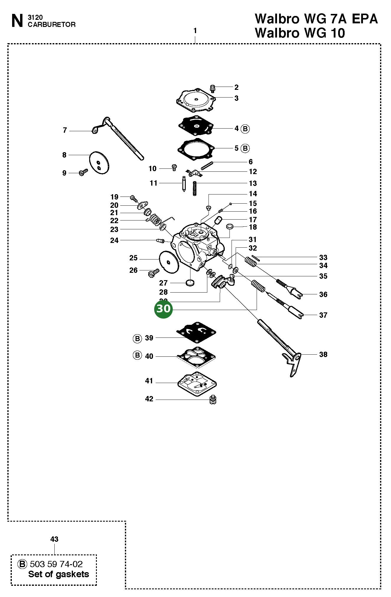 Position im Ersatzteilkatalog