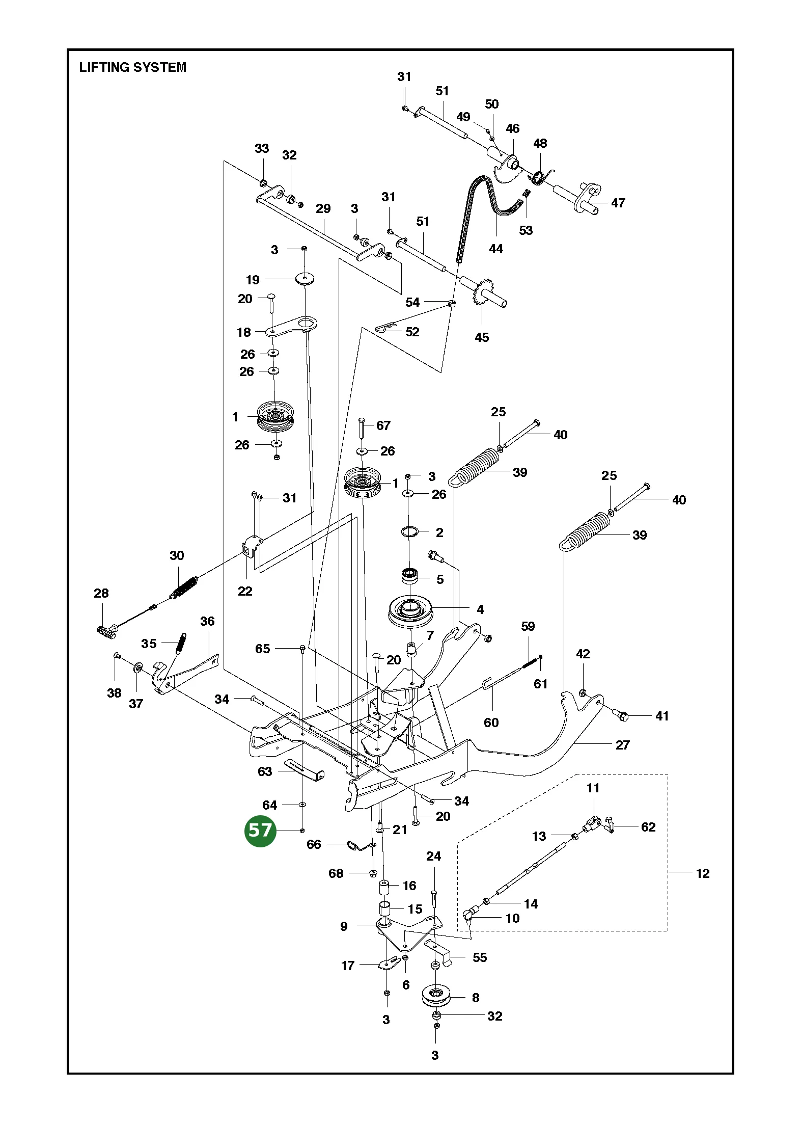 Position im Ersatzteilkatalog