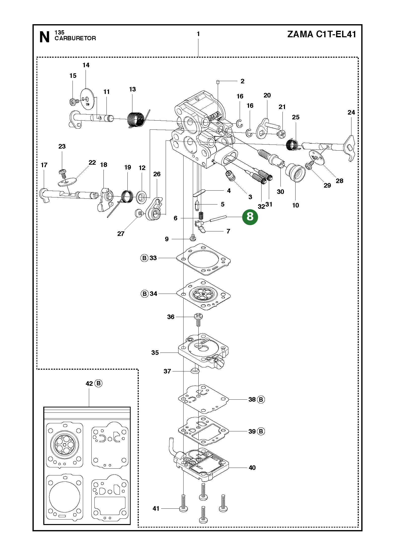 Position im Ersatzteilkatalog