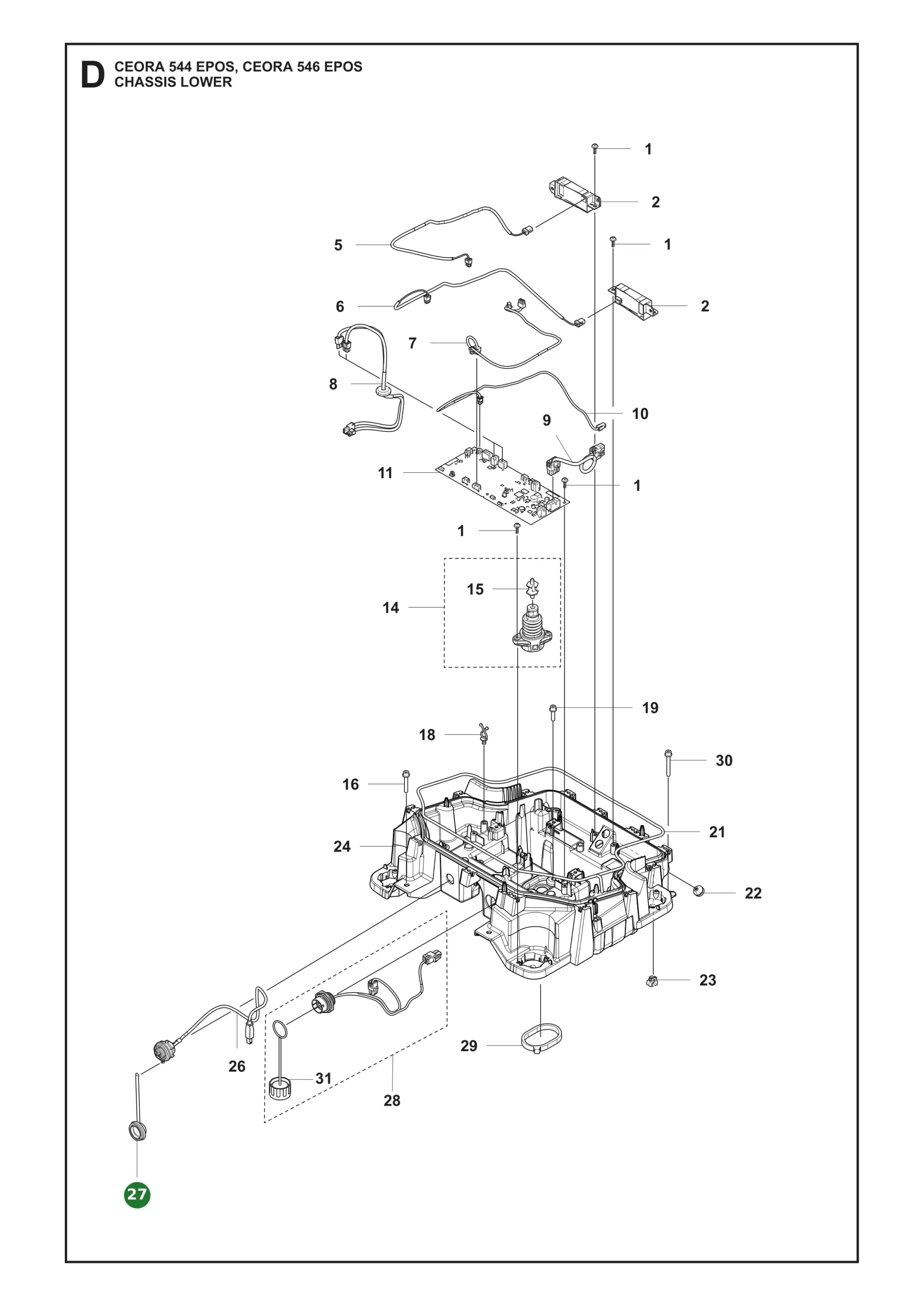 Position im Ersatzteilkatalog