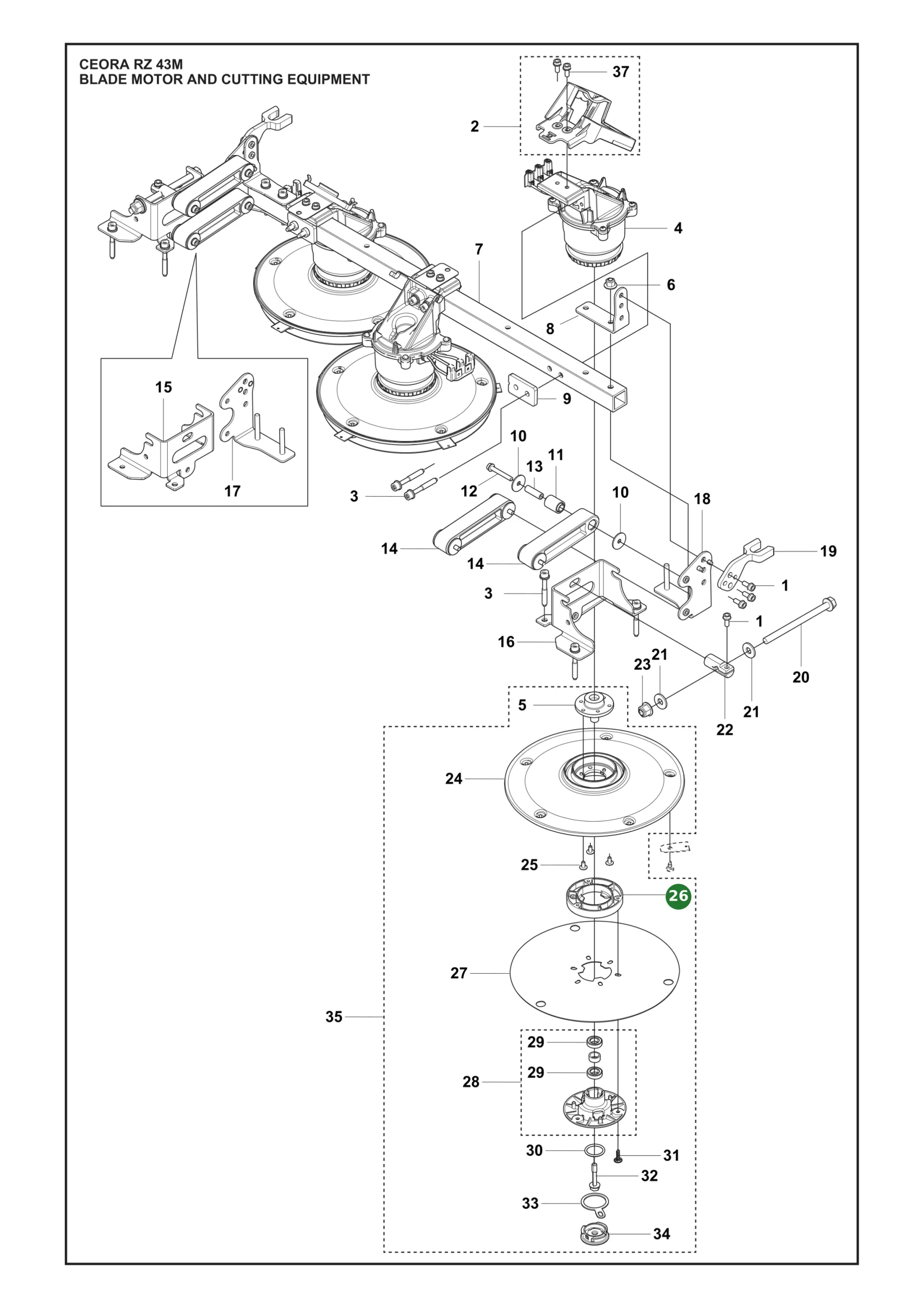 Position im Ersatzteilkatalog
