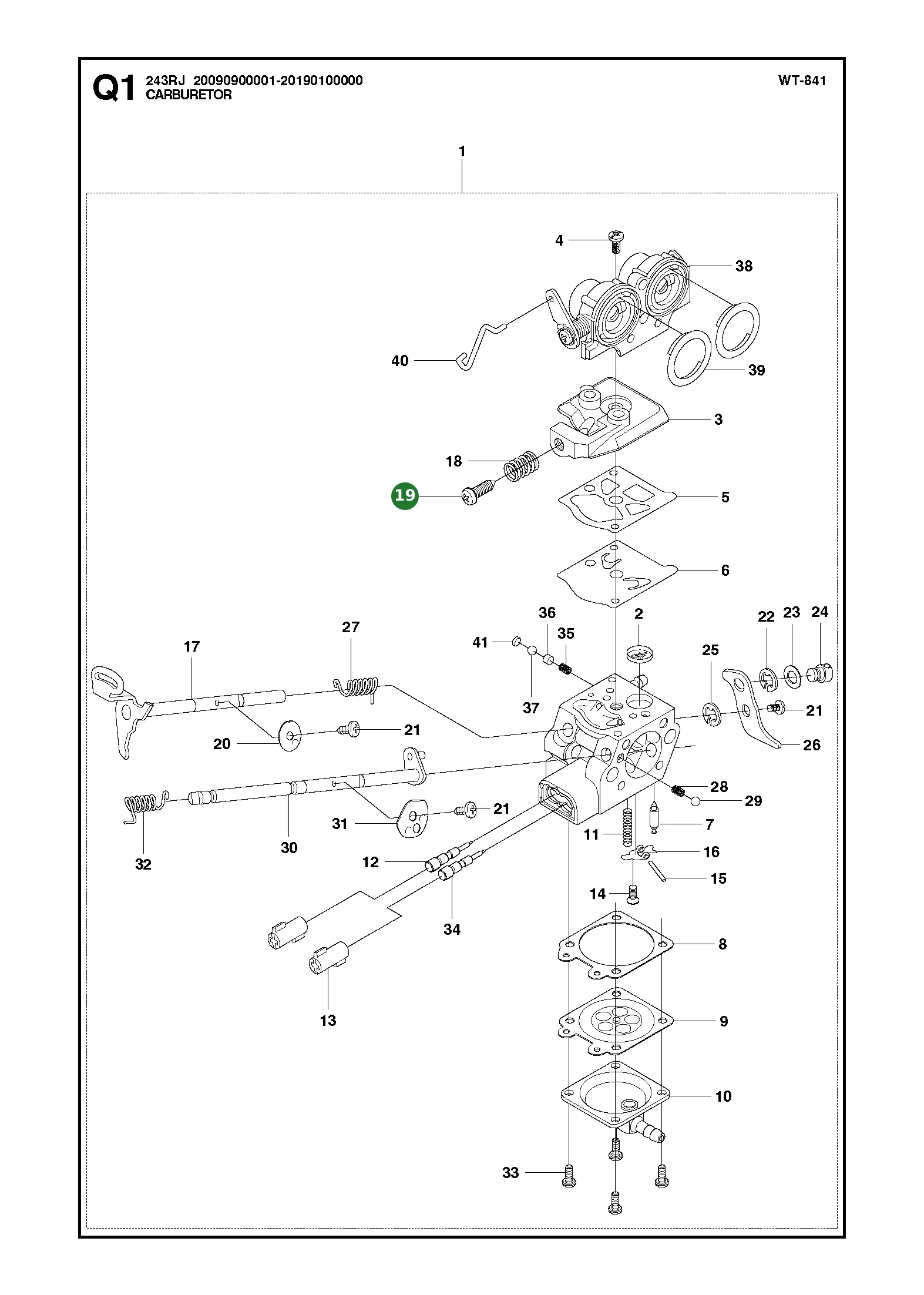 Position im Ersatzteilkatalog