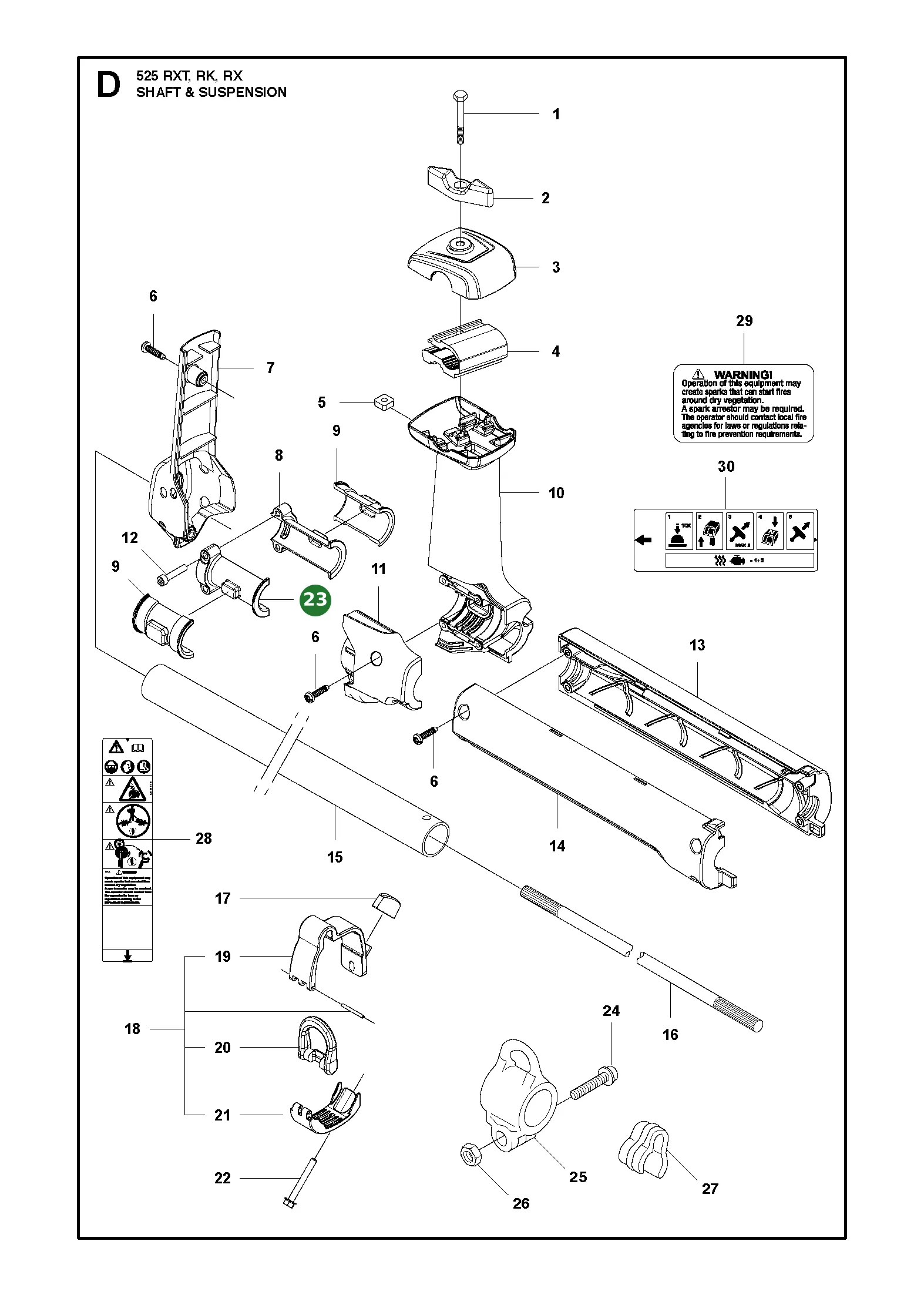 Position im Ersatzteilkatalog