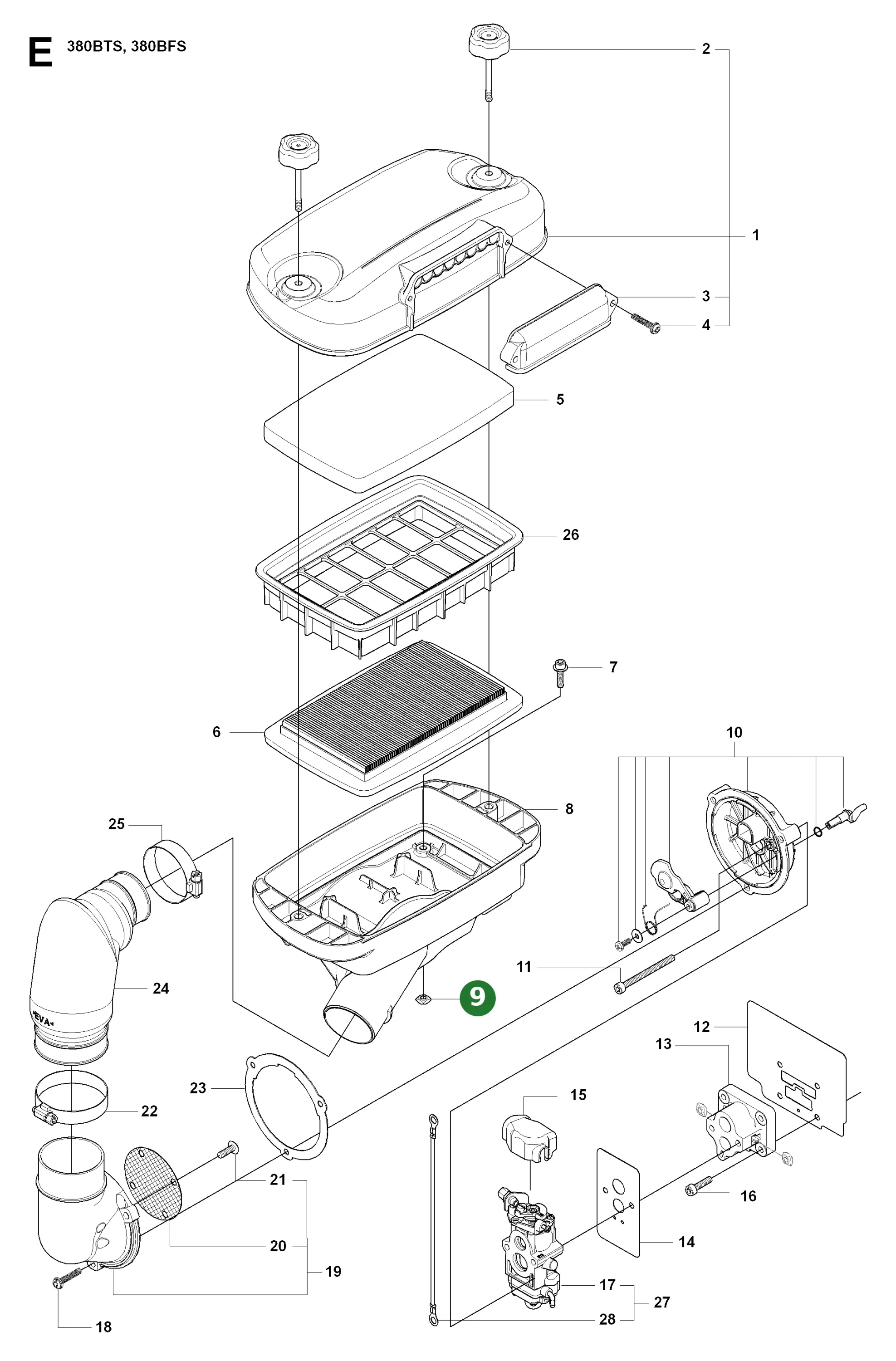 Position im Ersatzteilkatalog