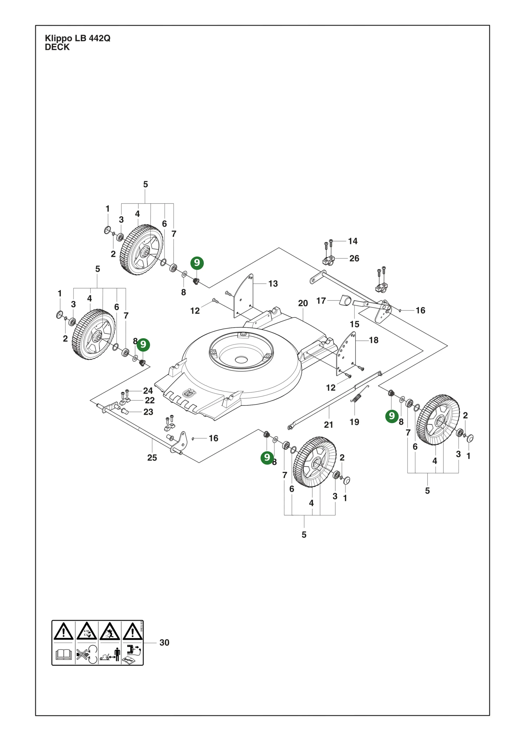 Position im Ersatzteilkatalog